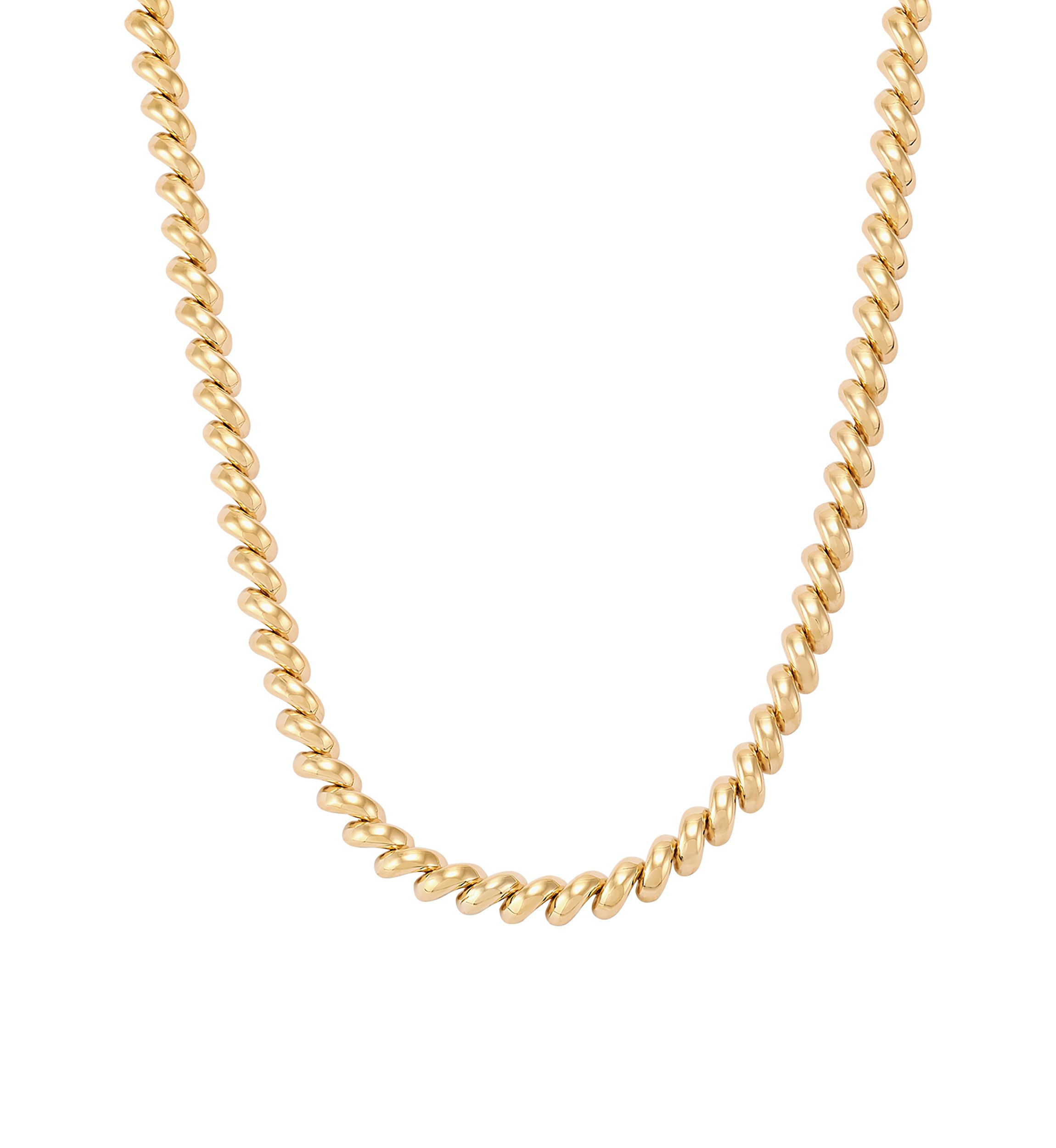 San Marco Chain in 10K Yellow Gold