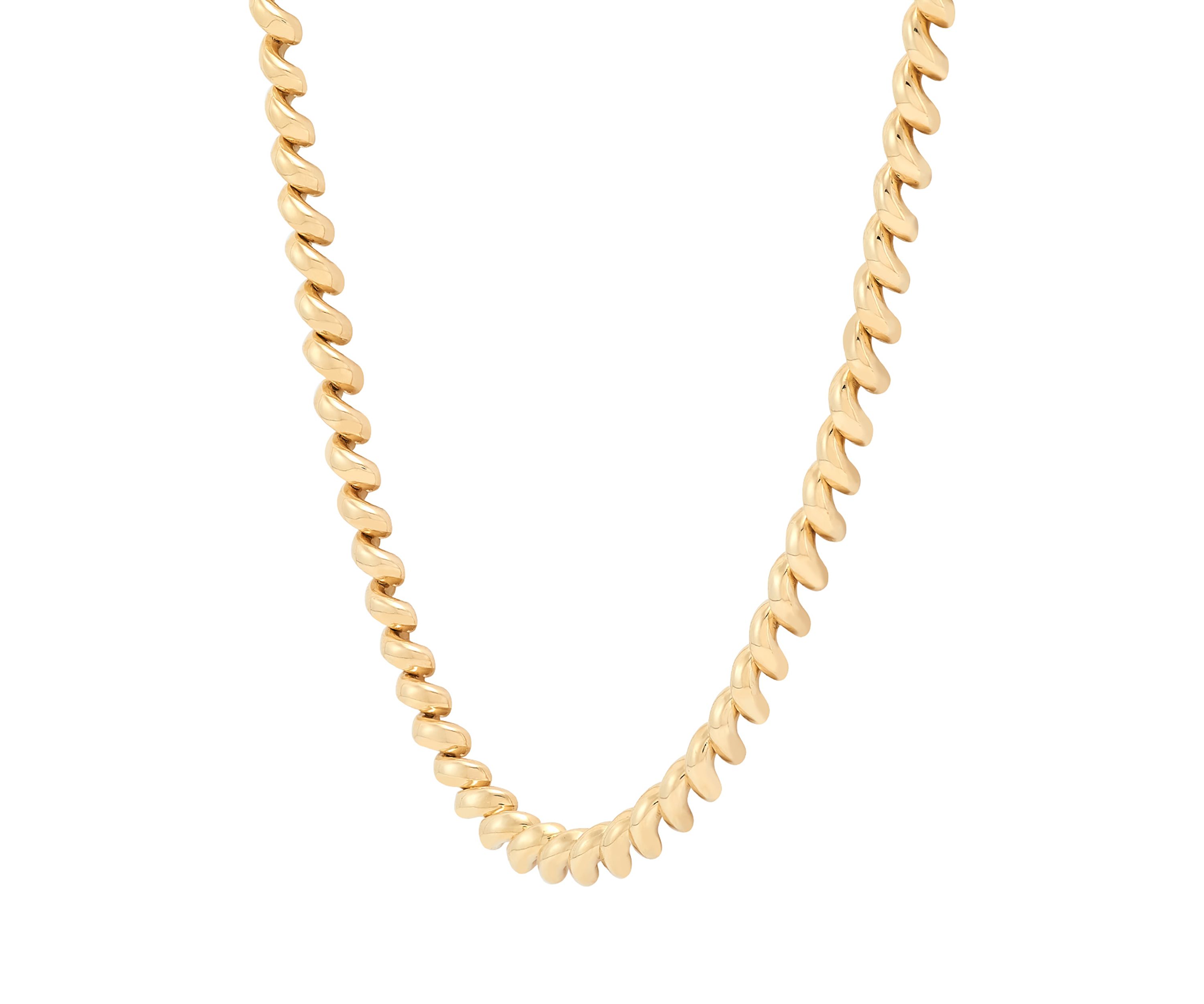 San Marco Chain in 10K Yellow Gold