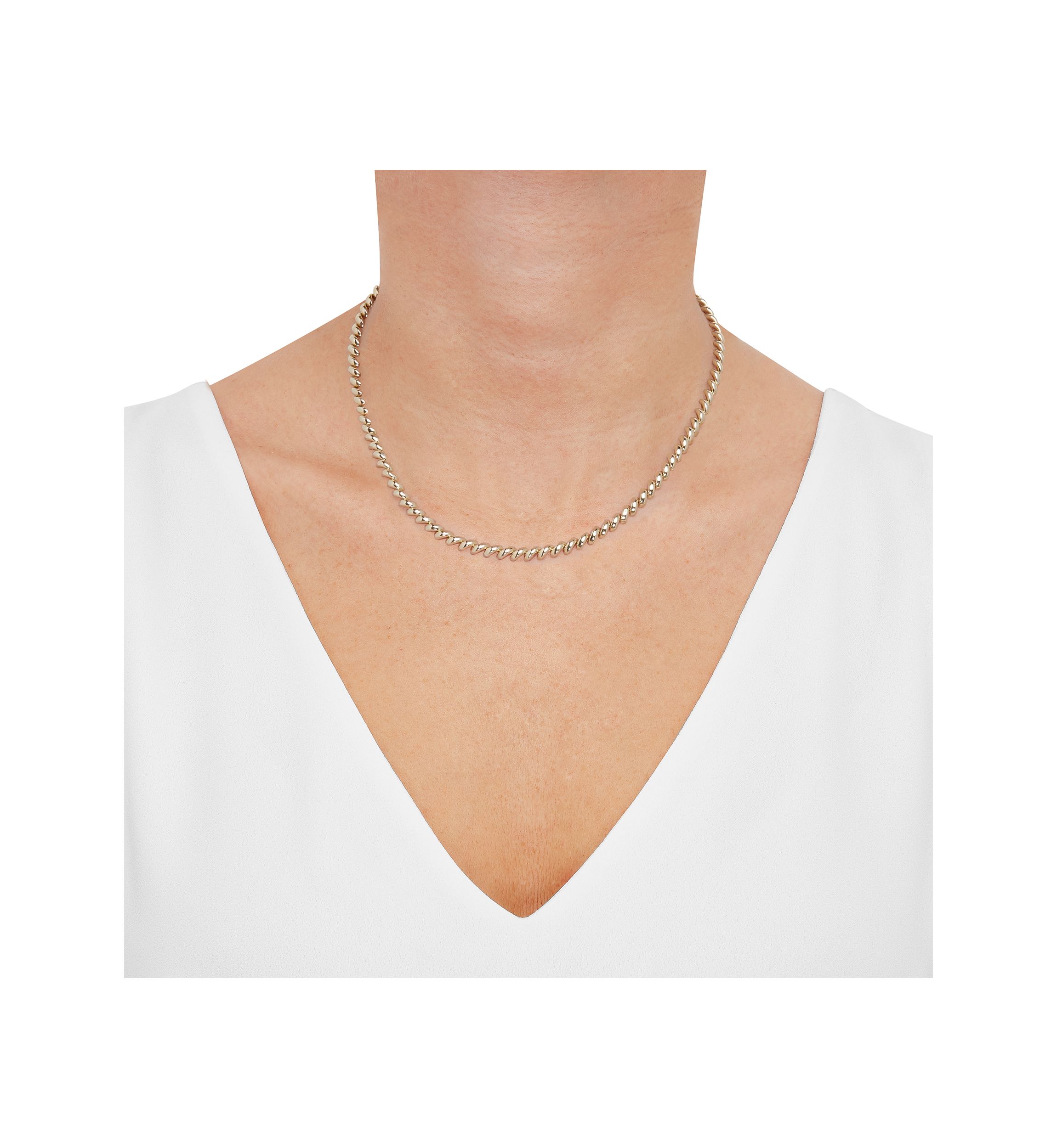 San Marco Chain in 10K Yellow Gold