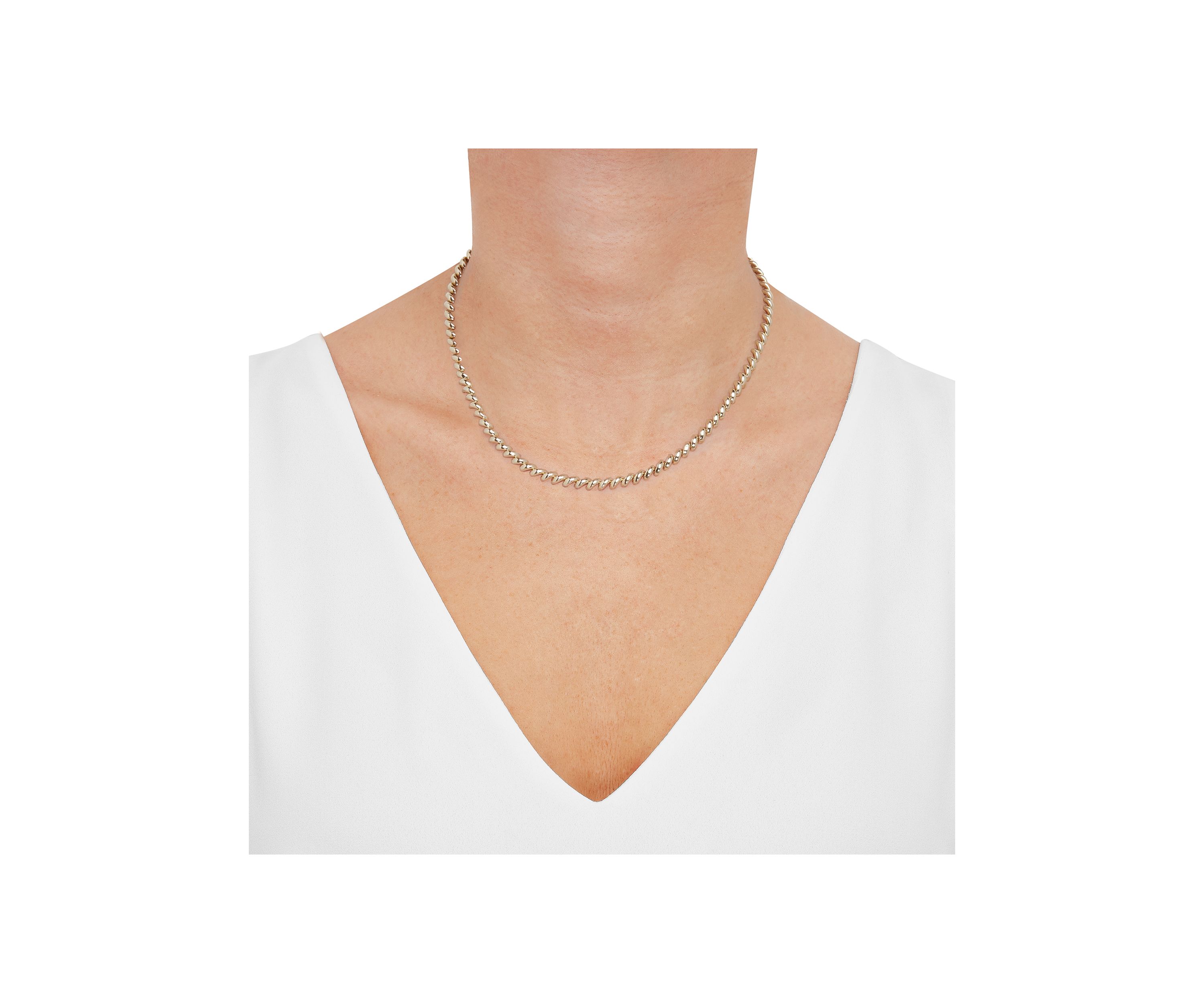 San Marco Chain in 10K Yellow Gold