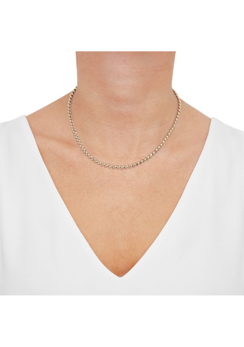 San Marco Chain in 10K Yellow Gold