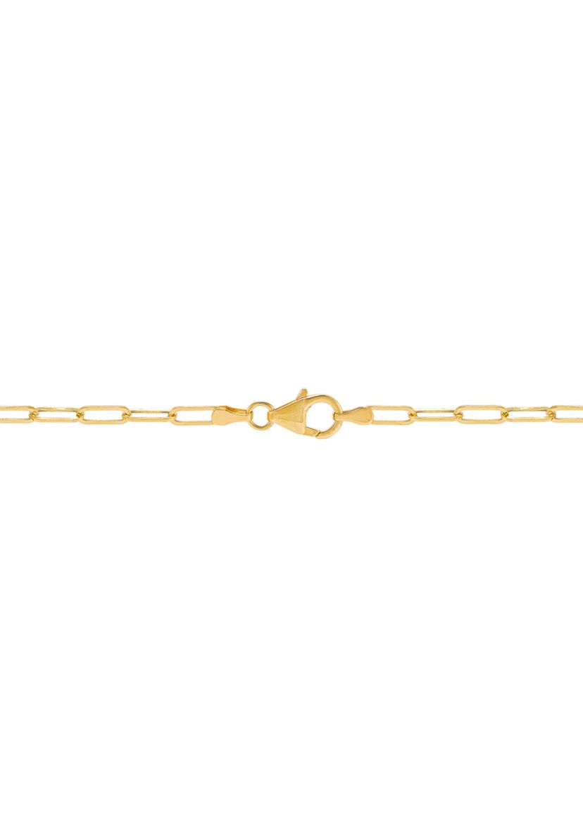 Sunburst Disk Necklace with Heart in 10K Yellow Gold