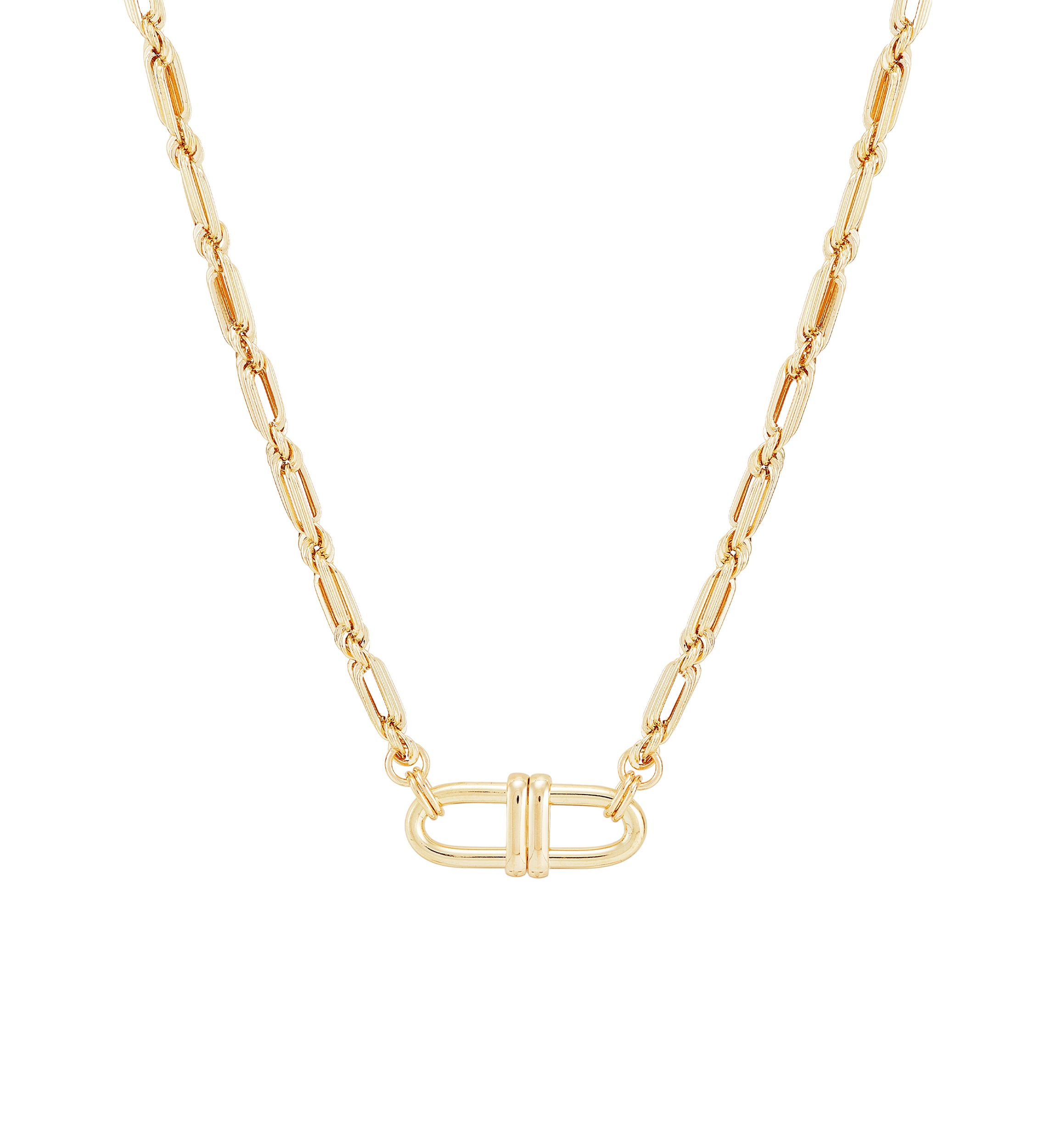 Hollow Milano Special Chain Necklace in 10K Yellow Gold