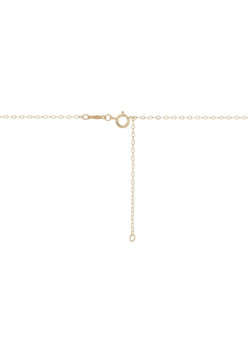 Initials Necklace in 10K Yellow Gold