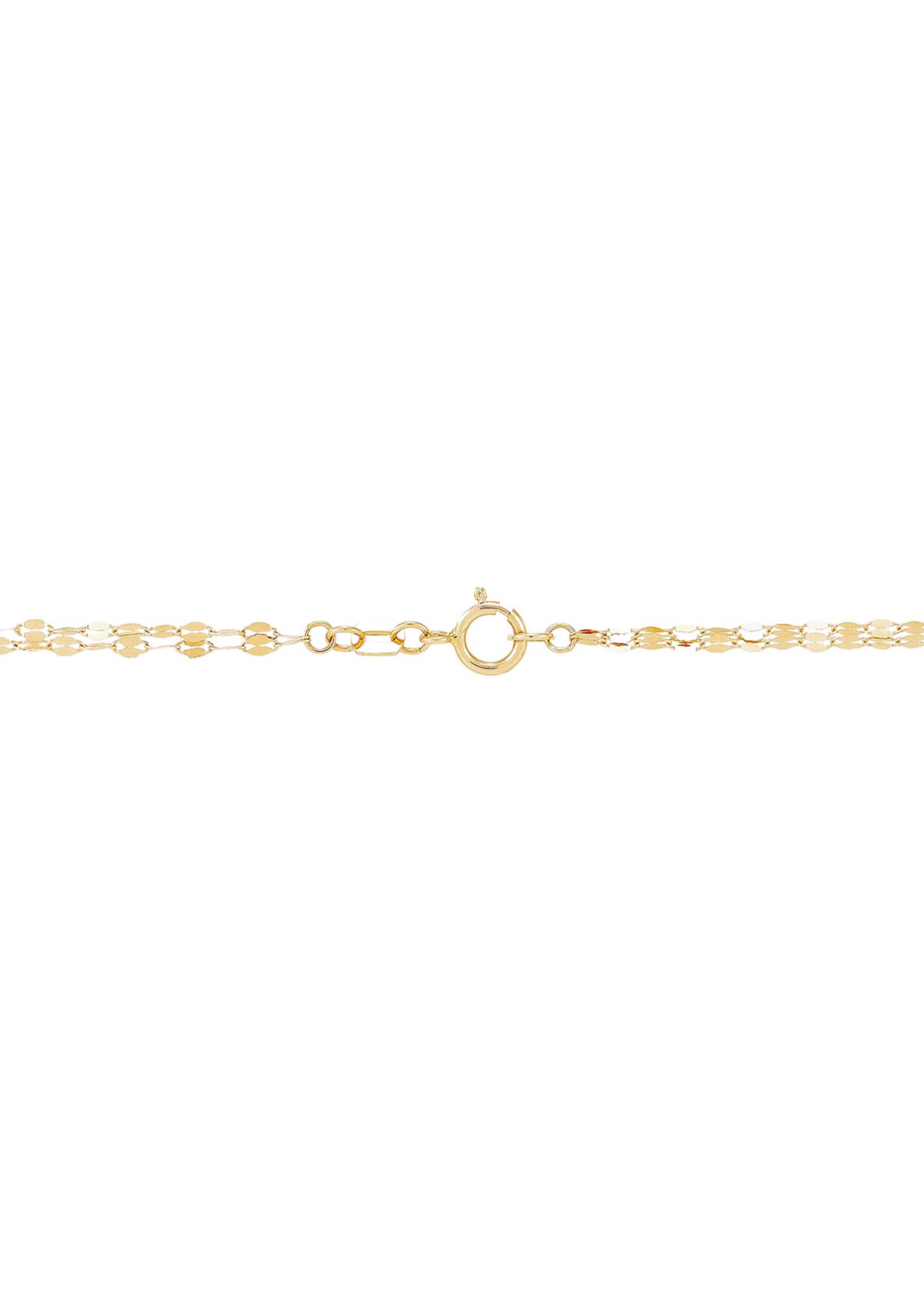 Layered Necklace in 10K Yellow Gold