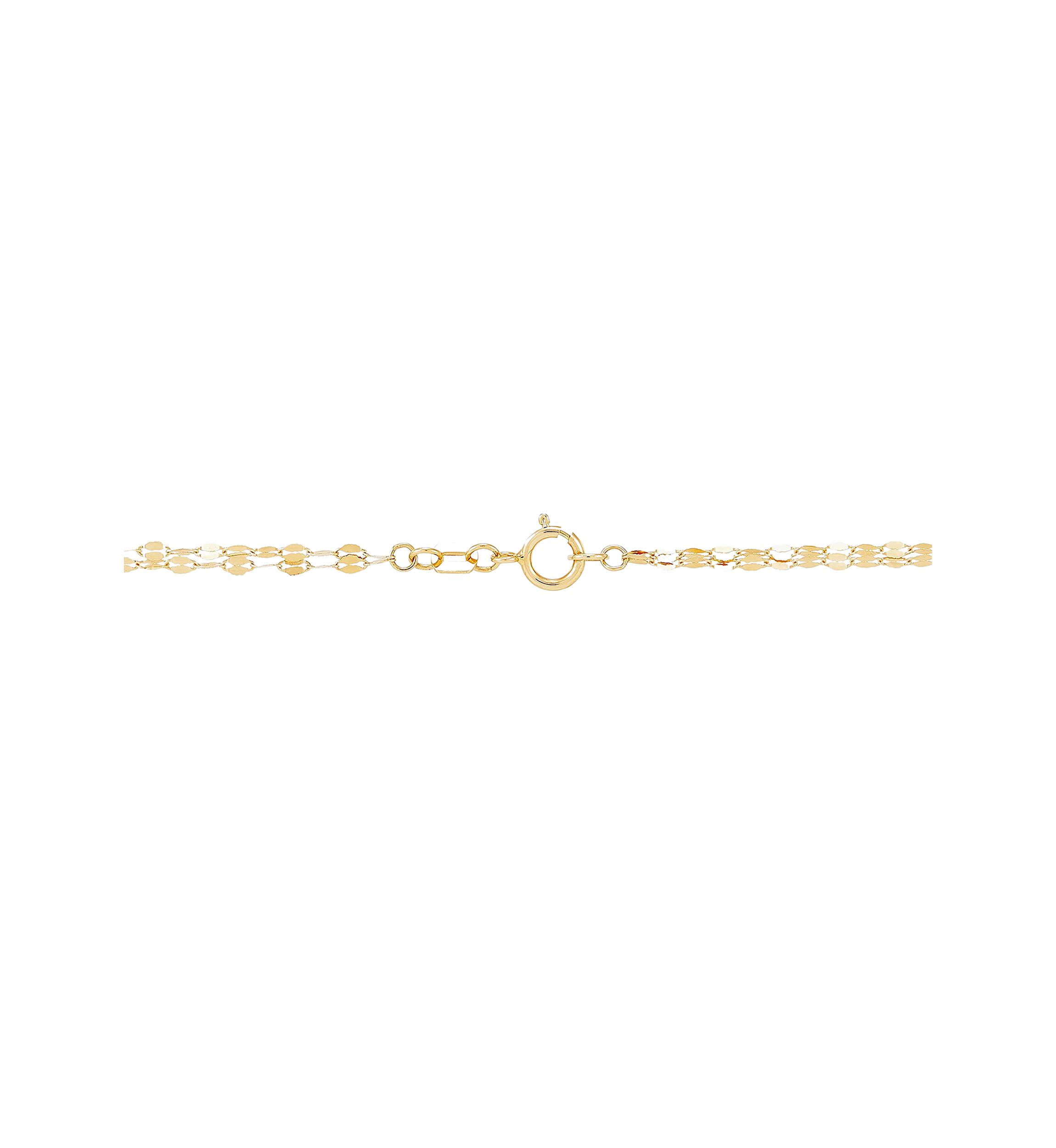 Layered Necklace in 10K Yellow Gold