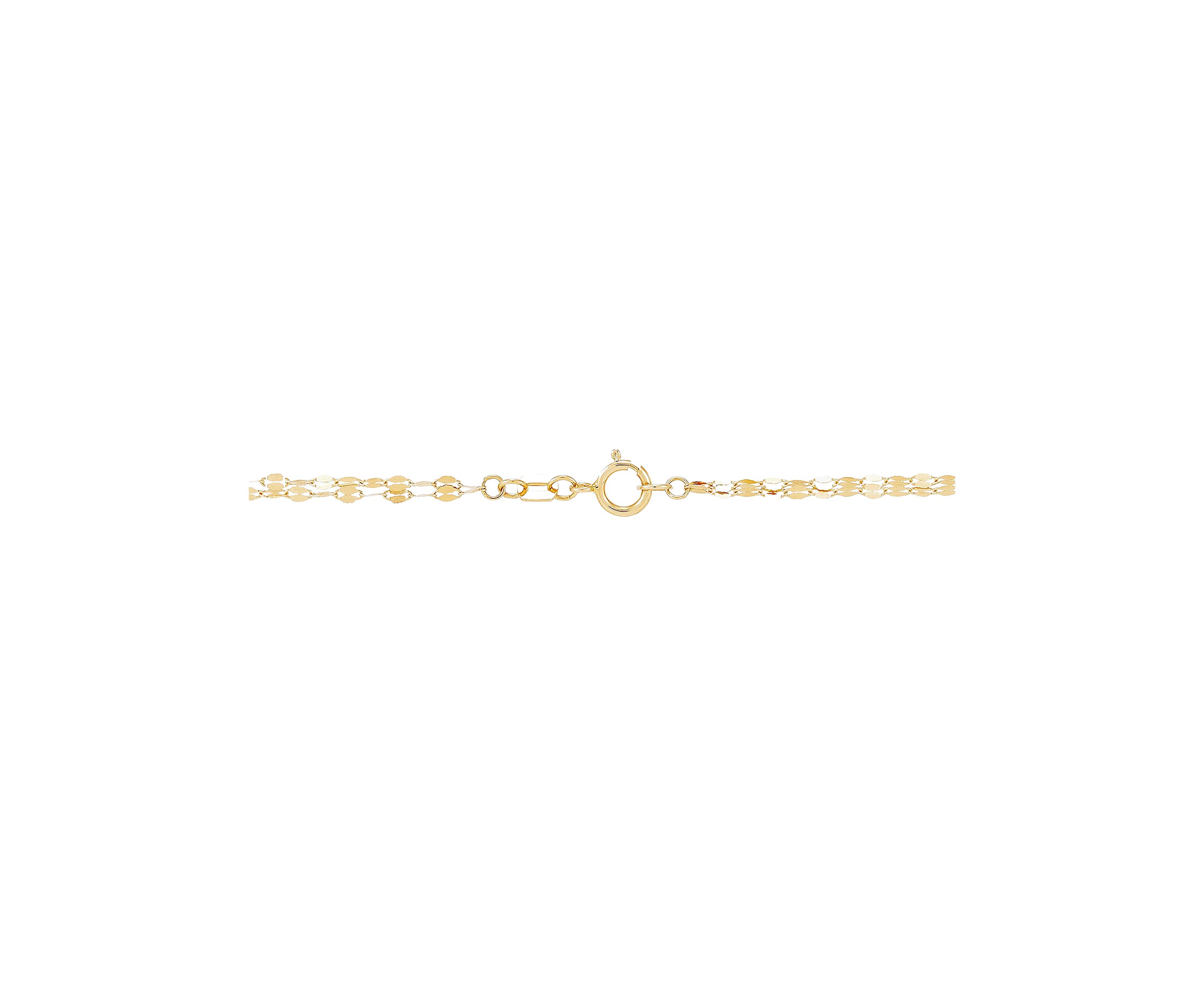 Layered Necklace in 10K Yellow Gold