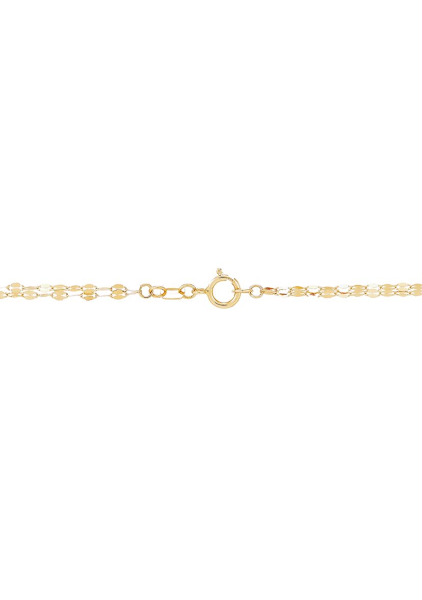 Layered Necklace in 10K Yellow Gold