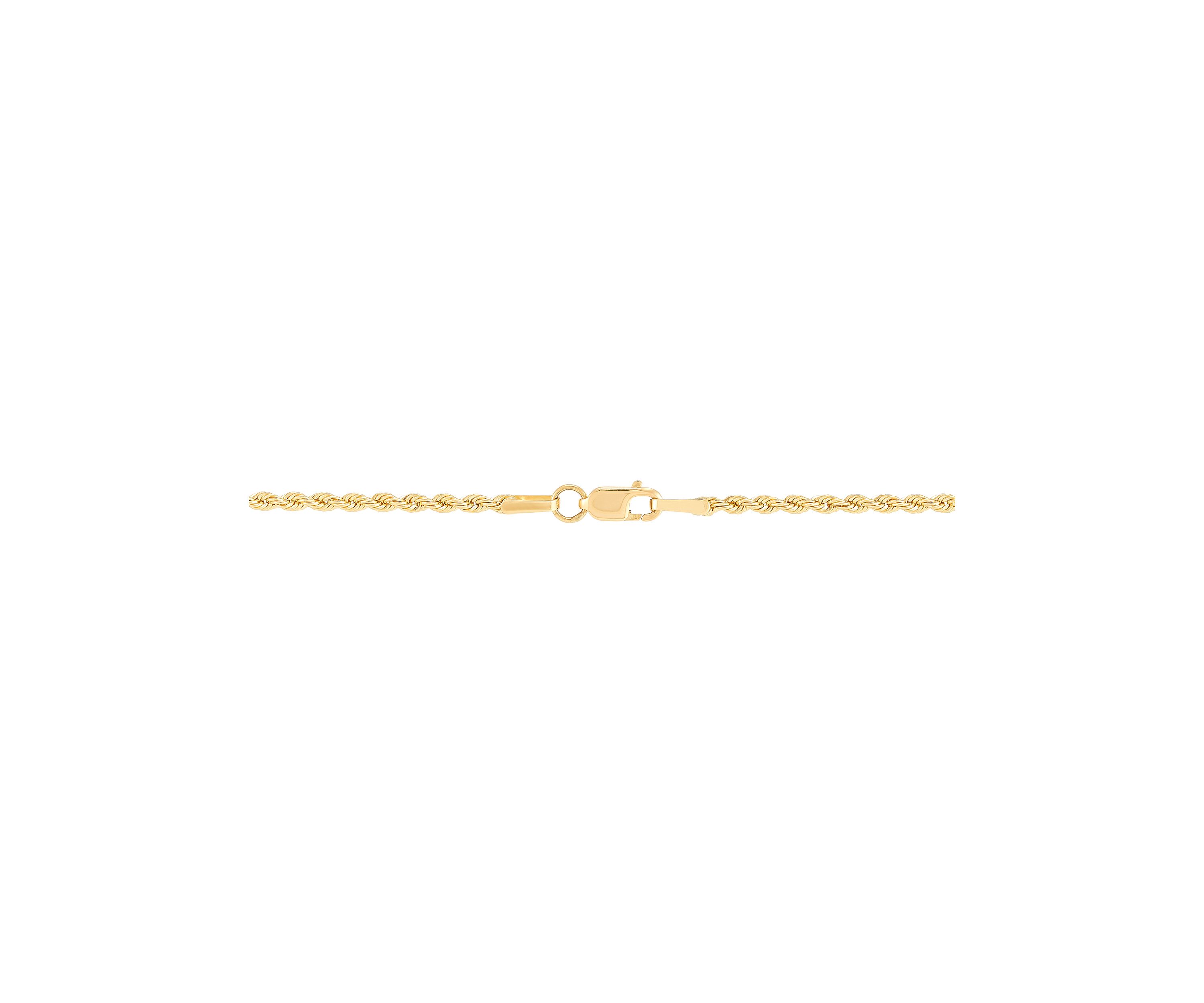 Bar Lariat Necklace in 10K Yellow Gold