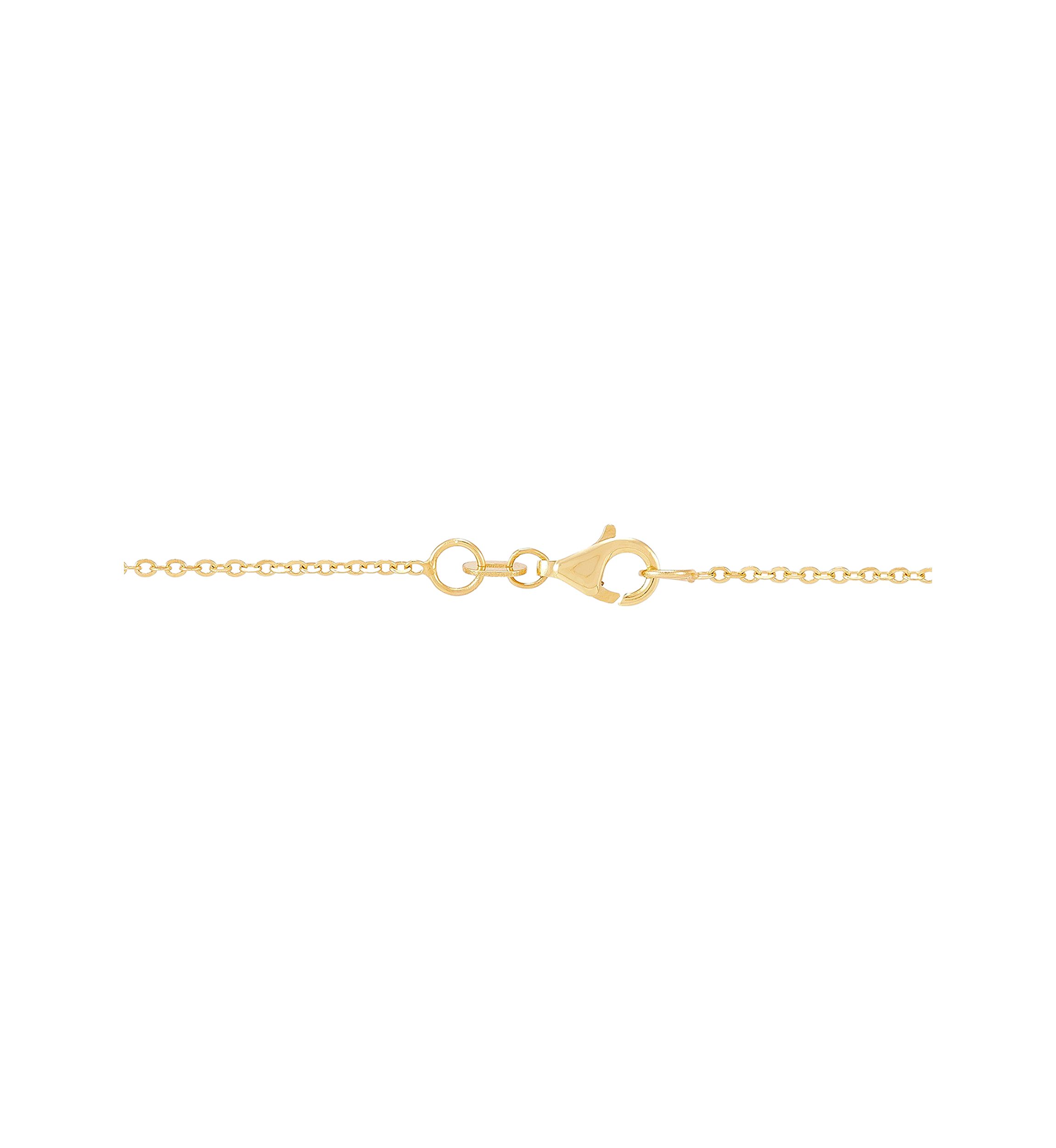 Heart Necklace in 10K Yellow Gold