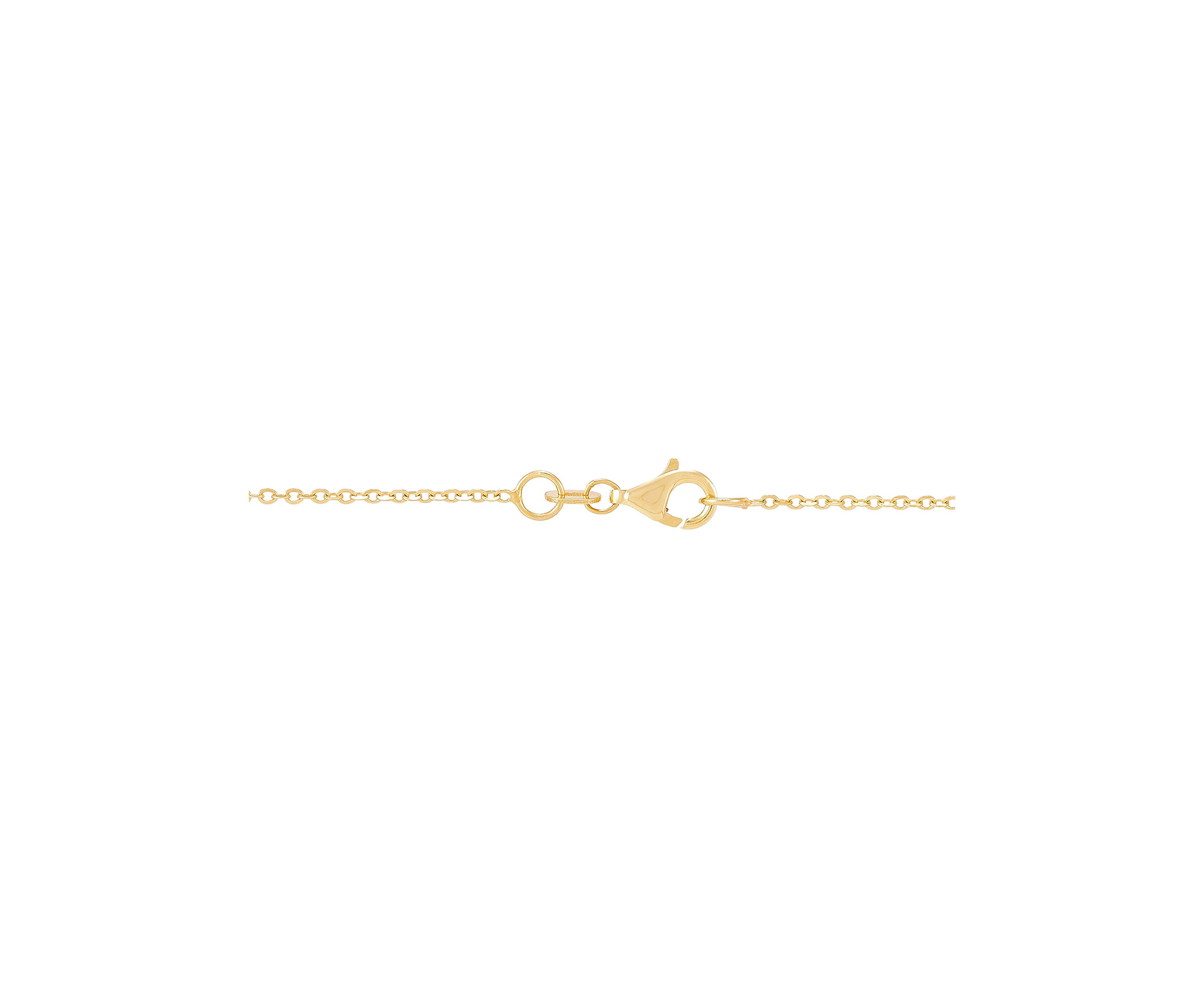 Heart Necklace in 10K Yellow Gold