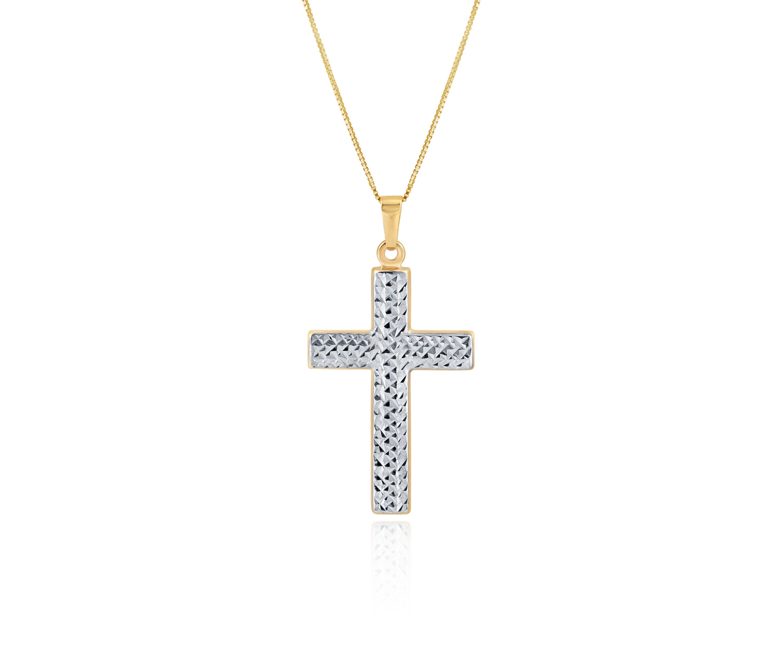 Cross Pendant in 10K Yellow Gold