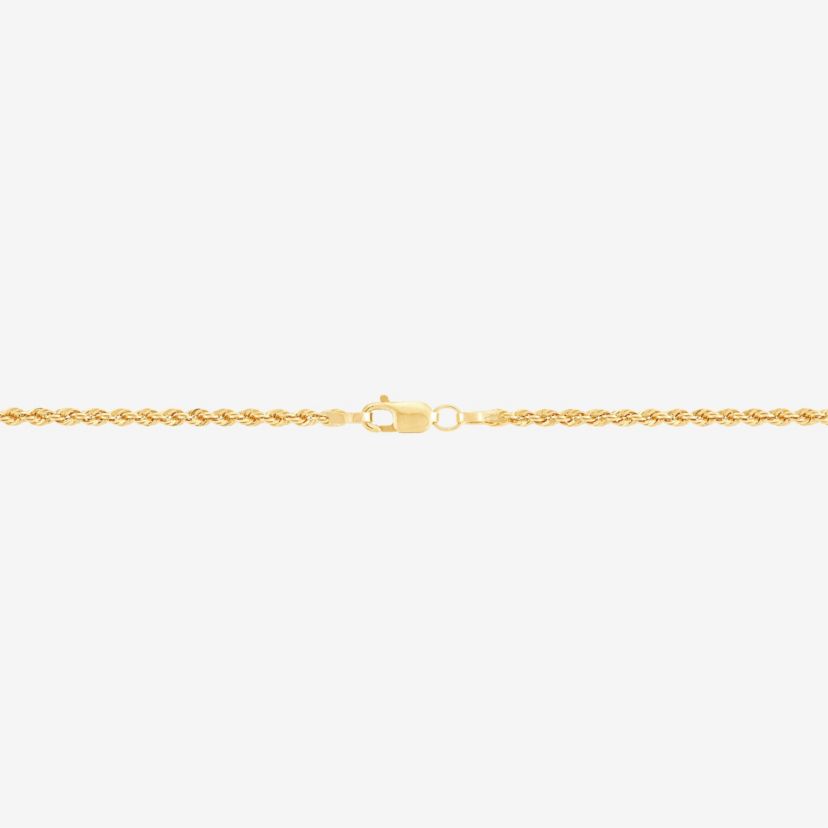 10K Yellow Gold Cross Drop with Prayer on Back Pendant Necklace