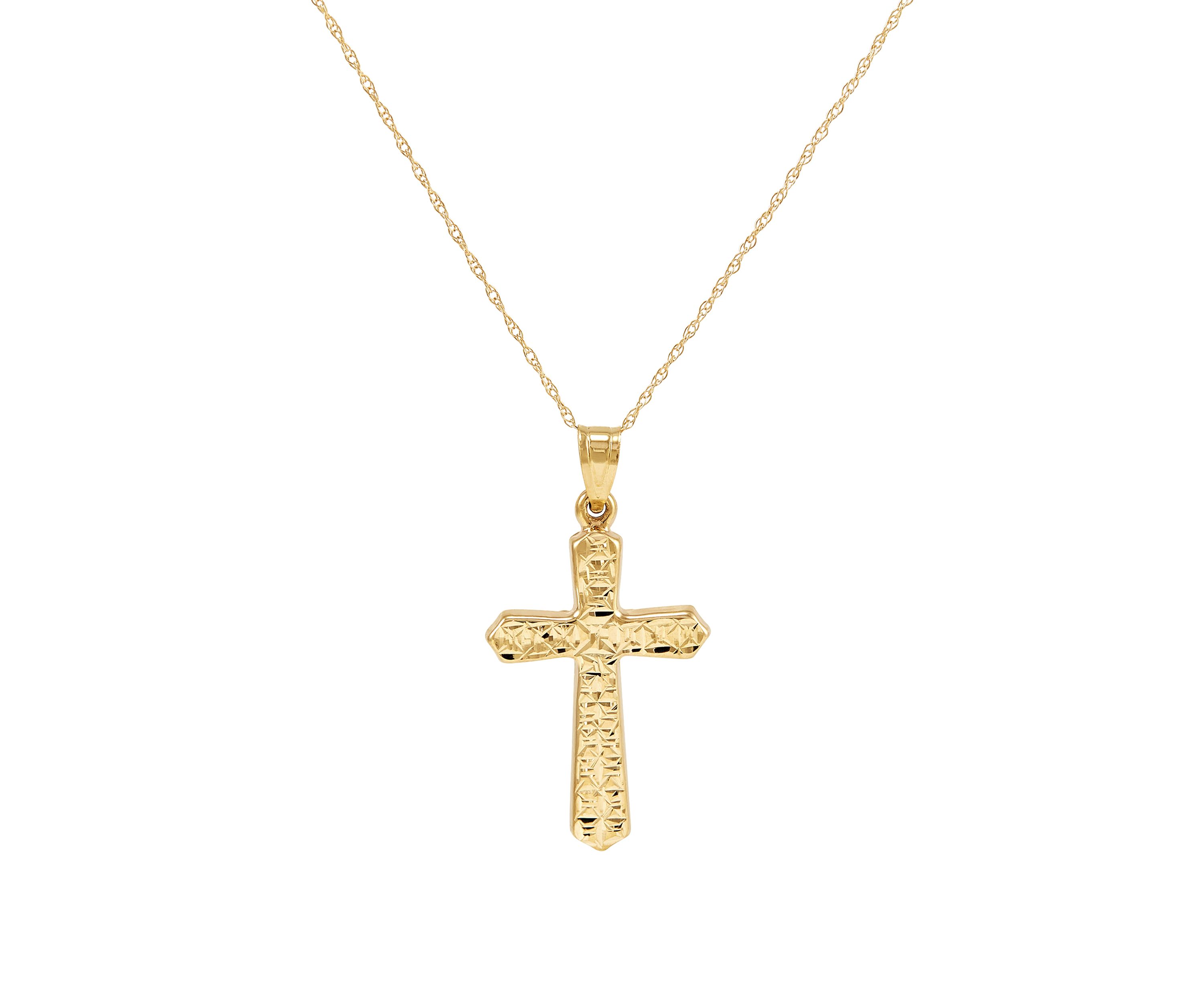 Pendant Necklace in 10K Yellow Gold