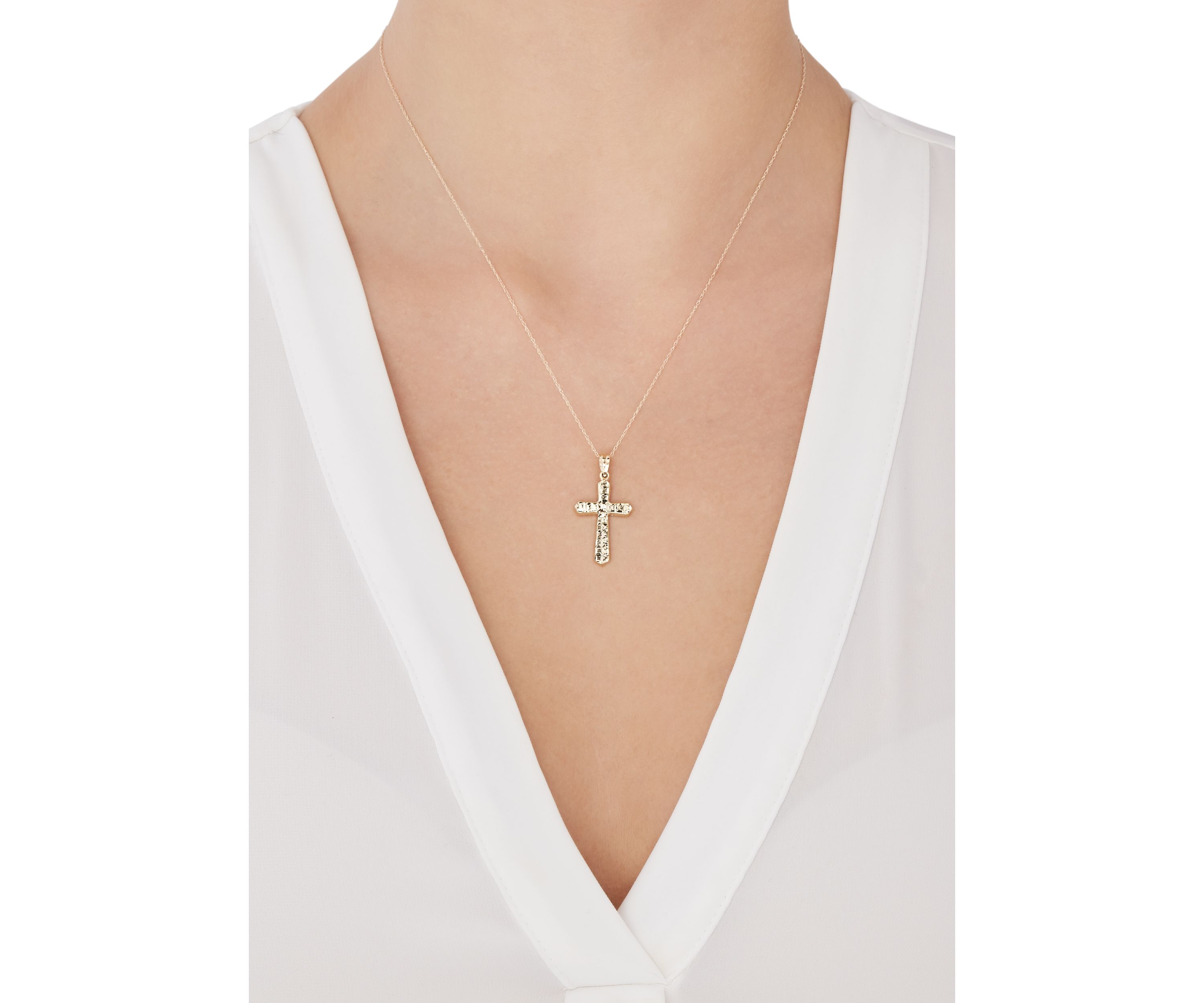 Pendant Necklace in 10K Yellow Gold