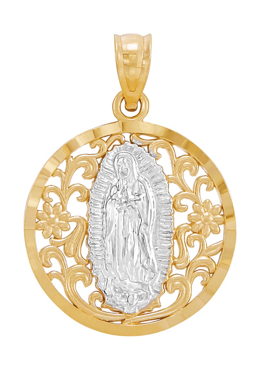 Guadalupe Pendant in 10K Yellow Gold