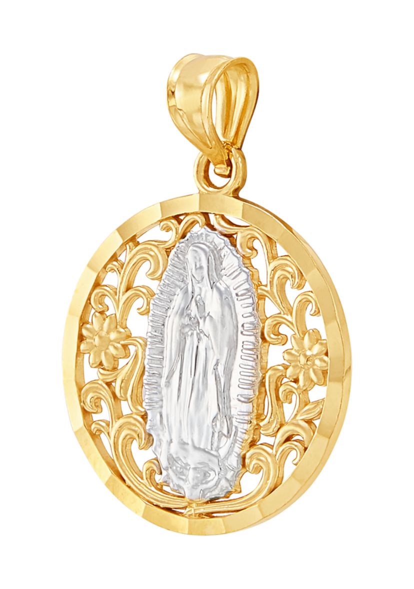 Guadalupe Pendant in 10K Yellow Gold