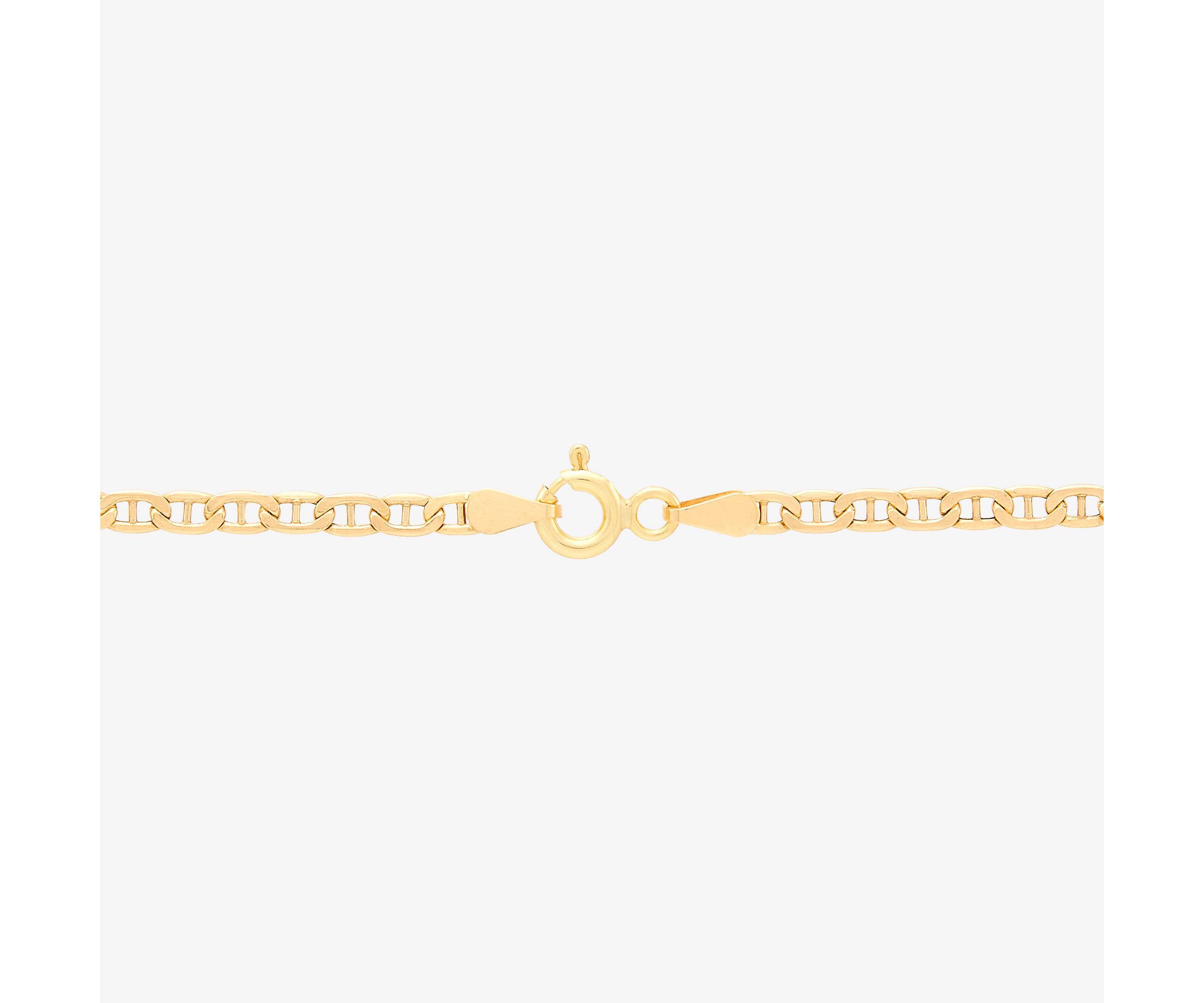 10K Yellow Gold Coin Edge Cross Pendant Necklace
