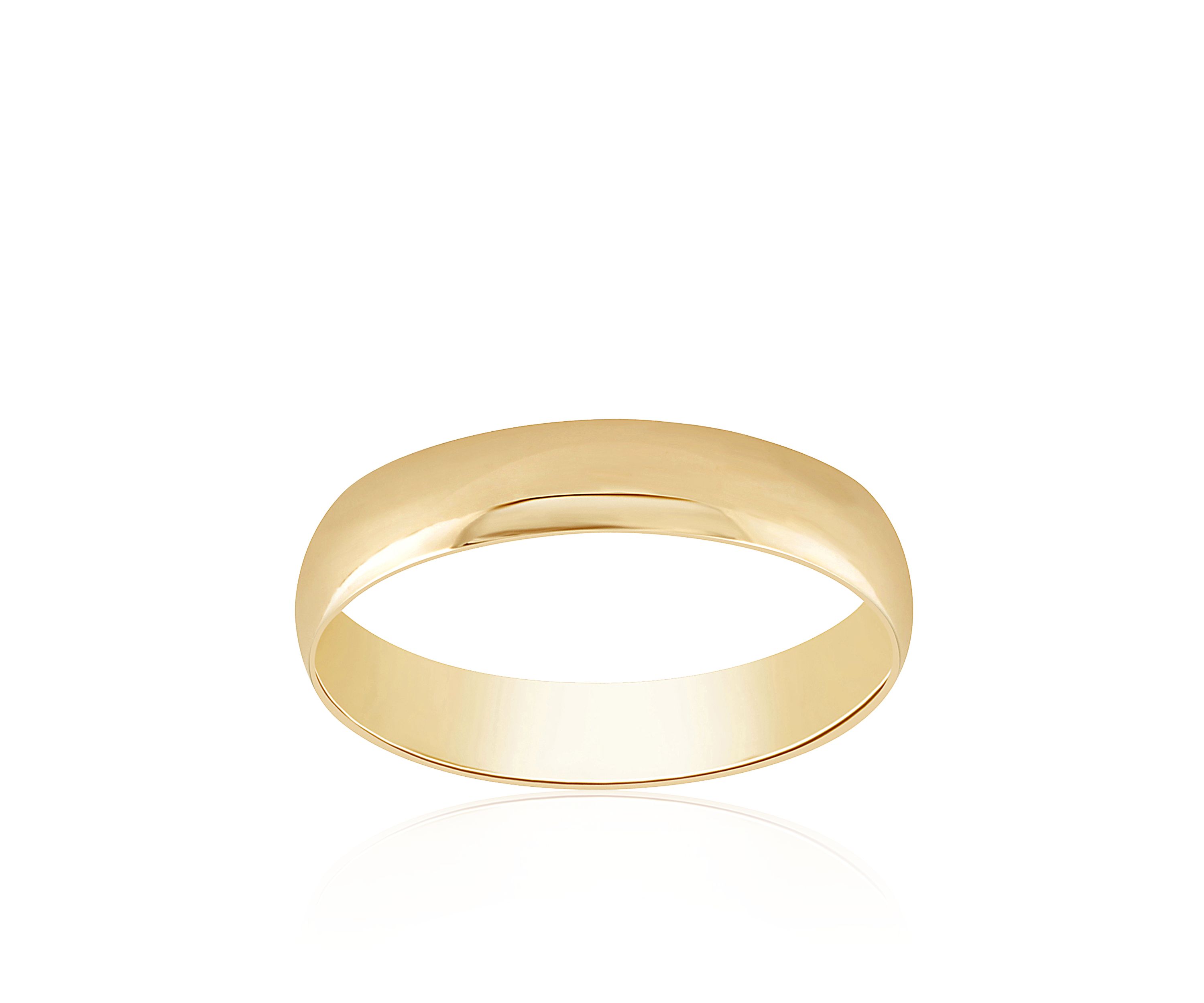 Polished Band Ring in 10k Yellow Gold