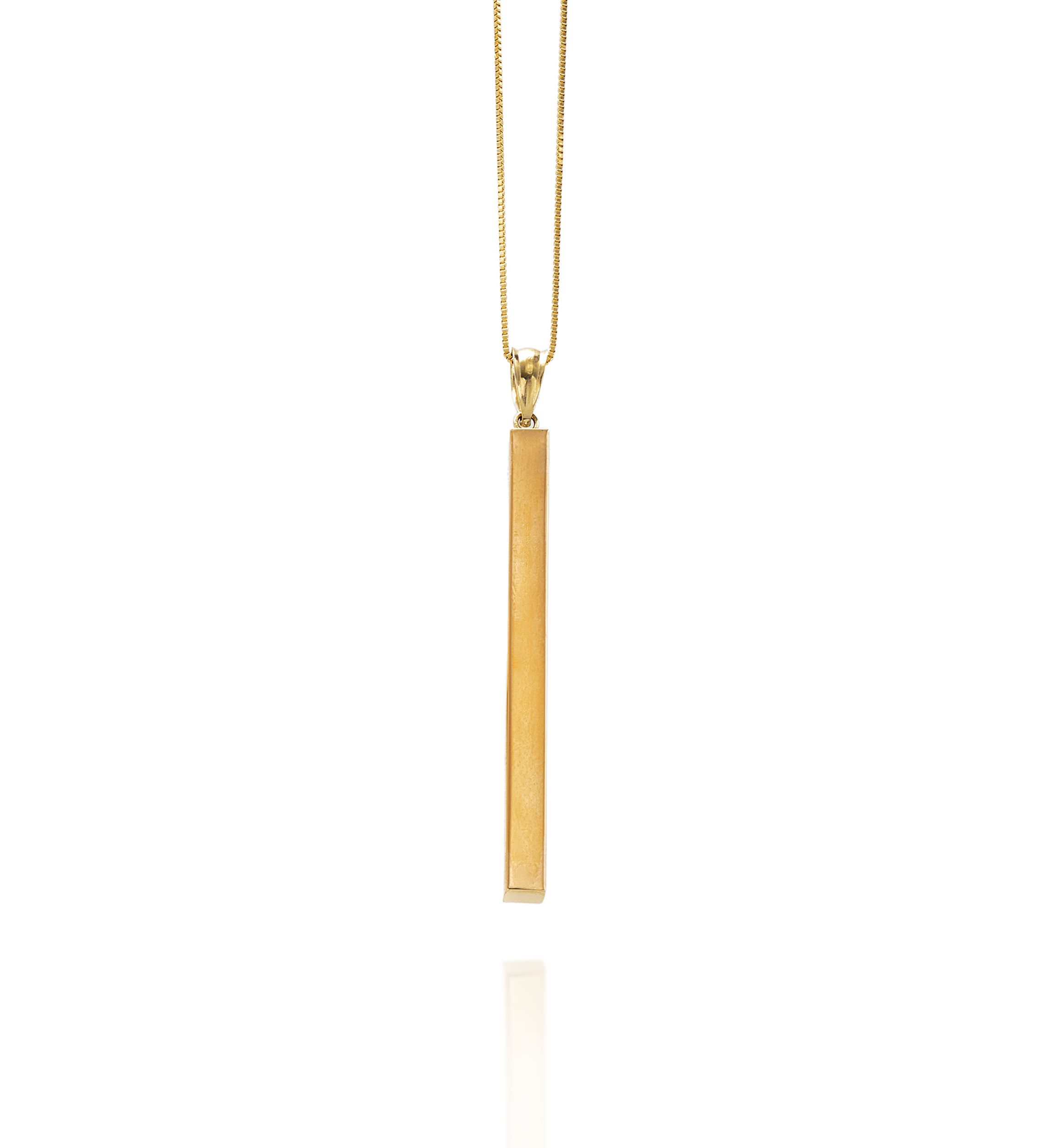 Pendant Necklace in 10K Yellow Gold
