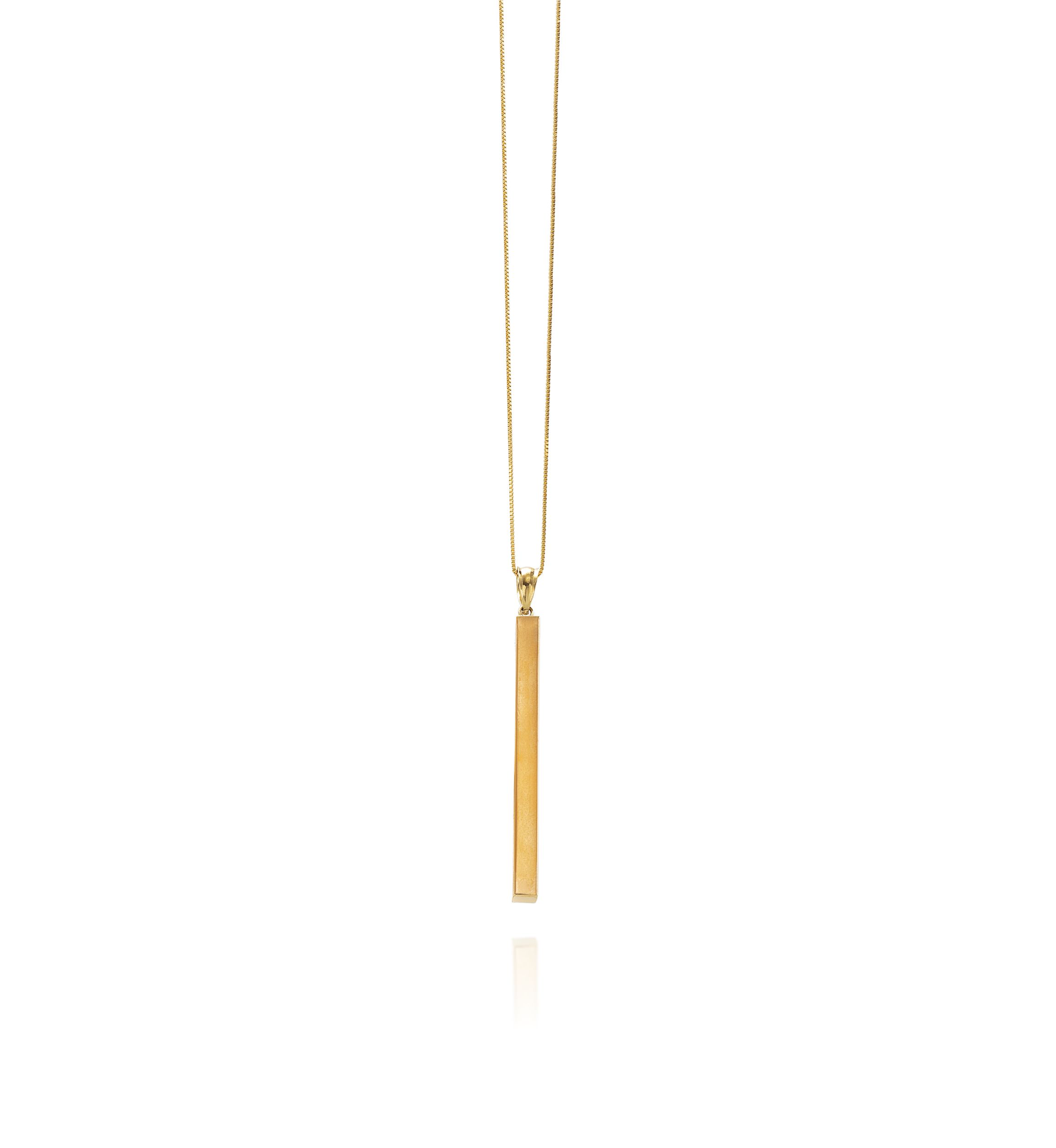 Pendant Necklace in 10K Yellow Gold