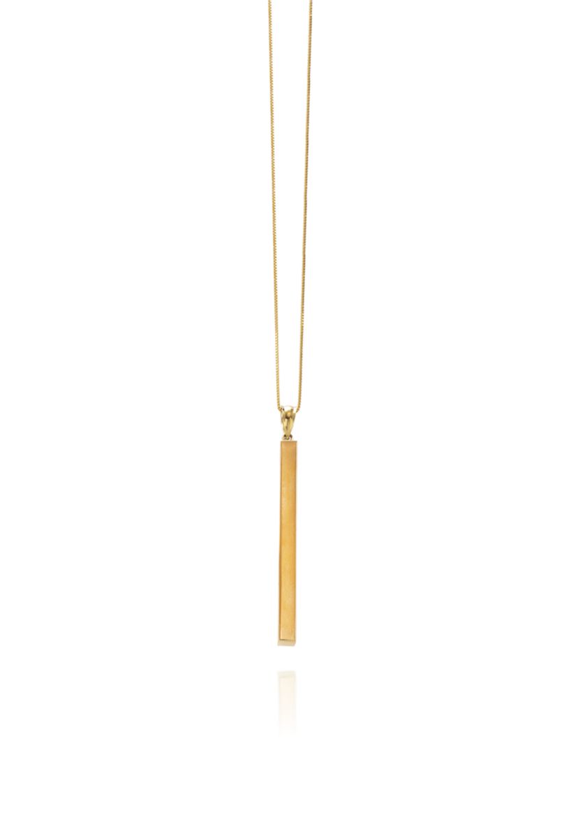 Pendant Necklace in 10K Yellow Gold