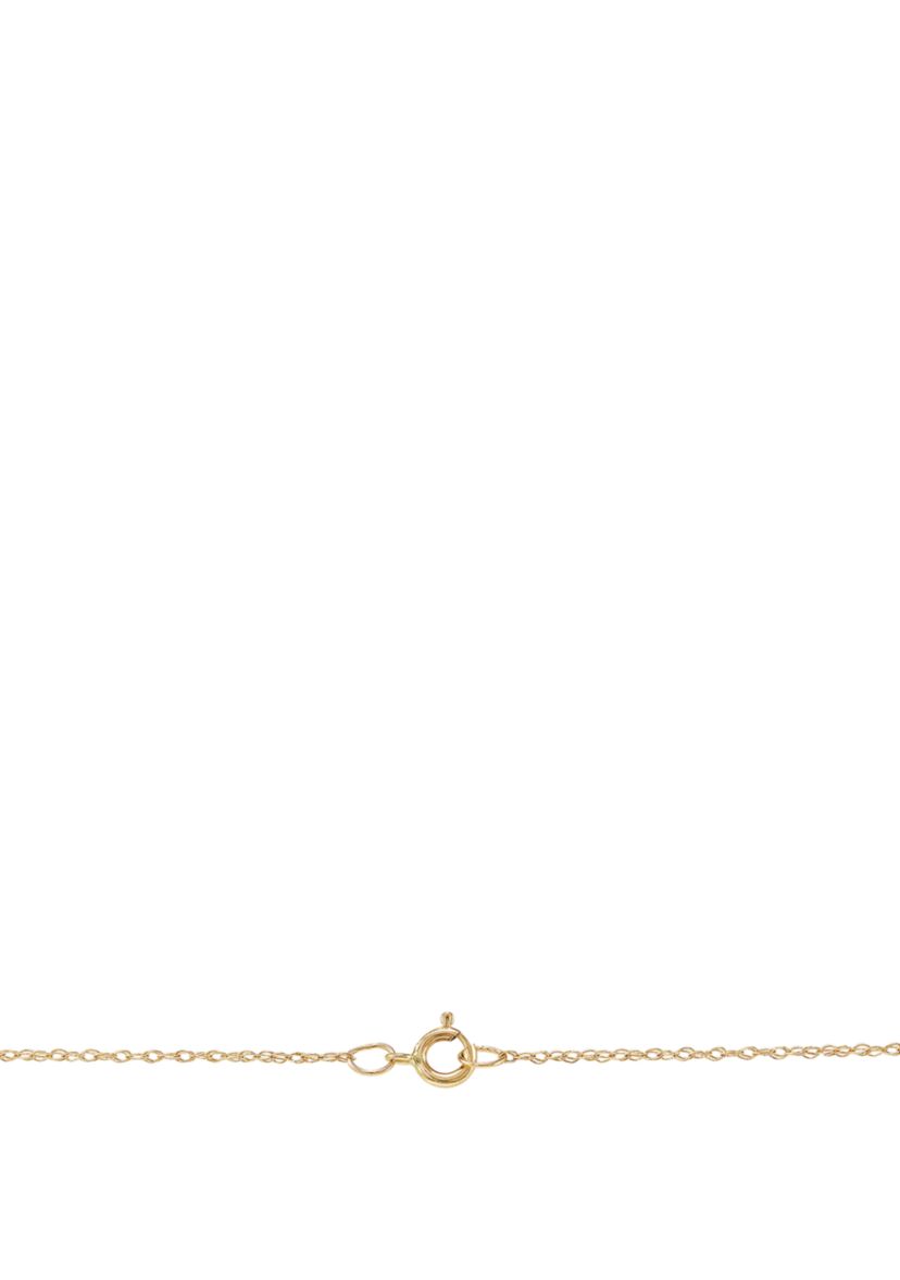 Heart Pendant Necklace in 10k Yellow Gold 