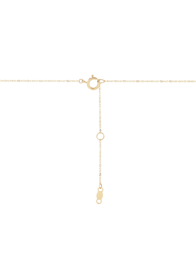 Coin Medallions Necklace with 18" Cable Chain in 10K Yellow Gold