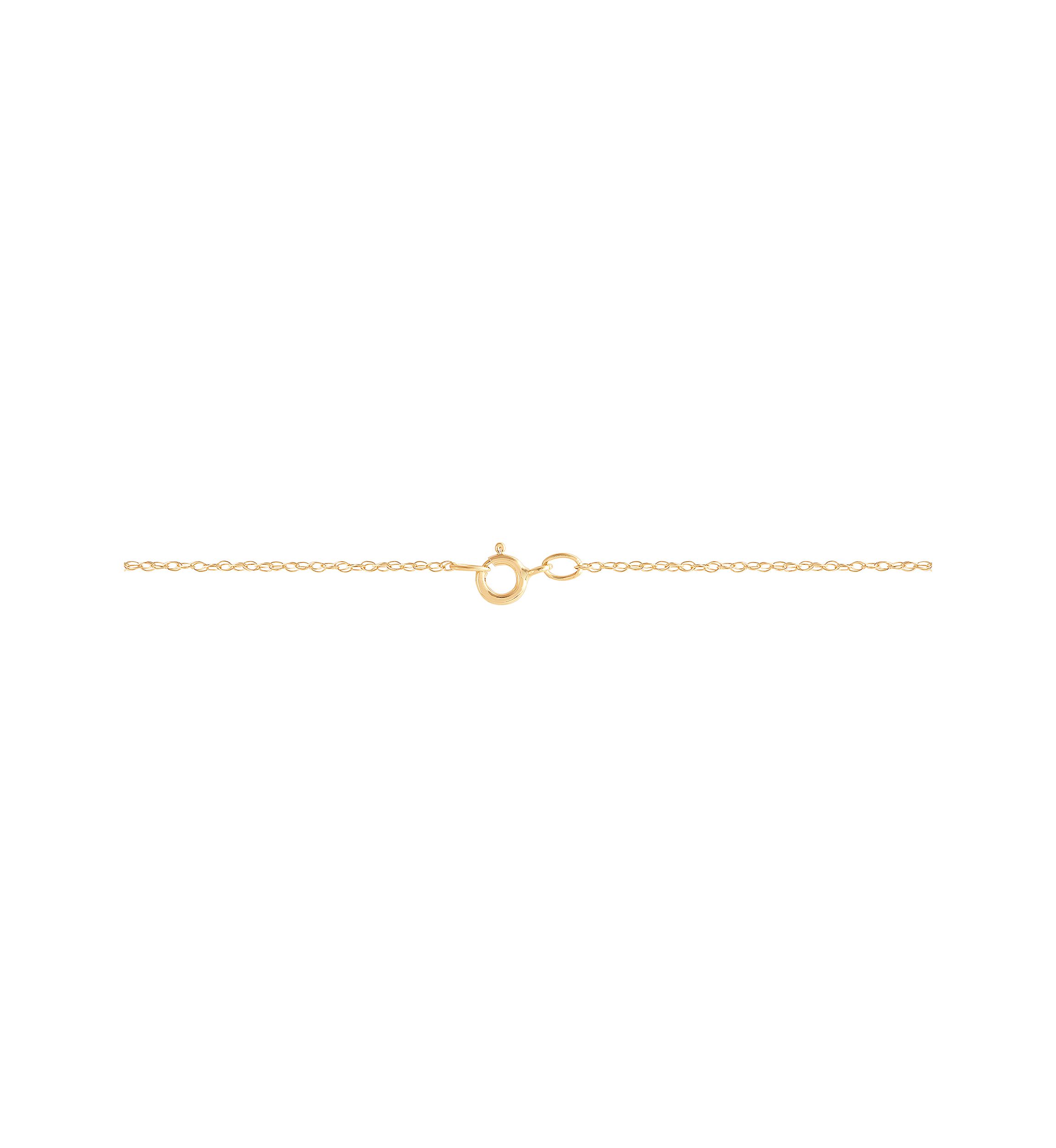 Rose Peandant with 18" Rope Chain in 10K Yellow and White Gold