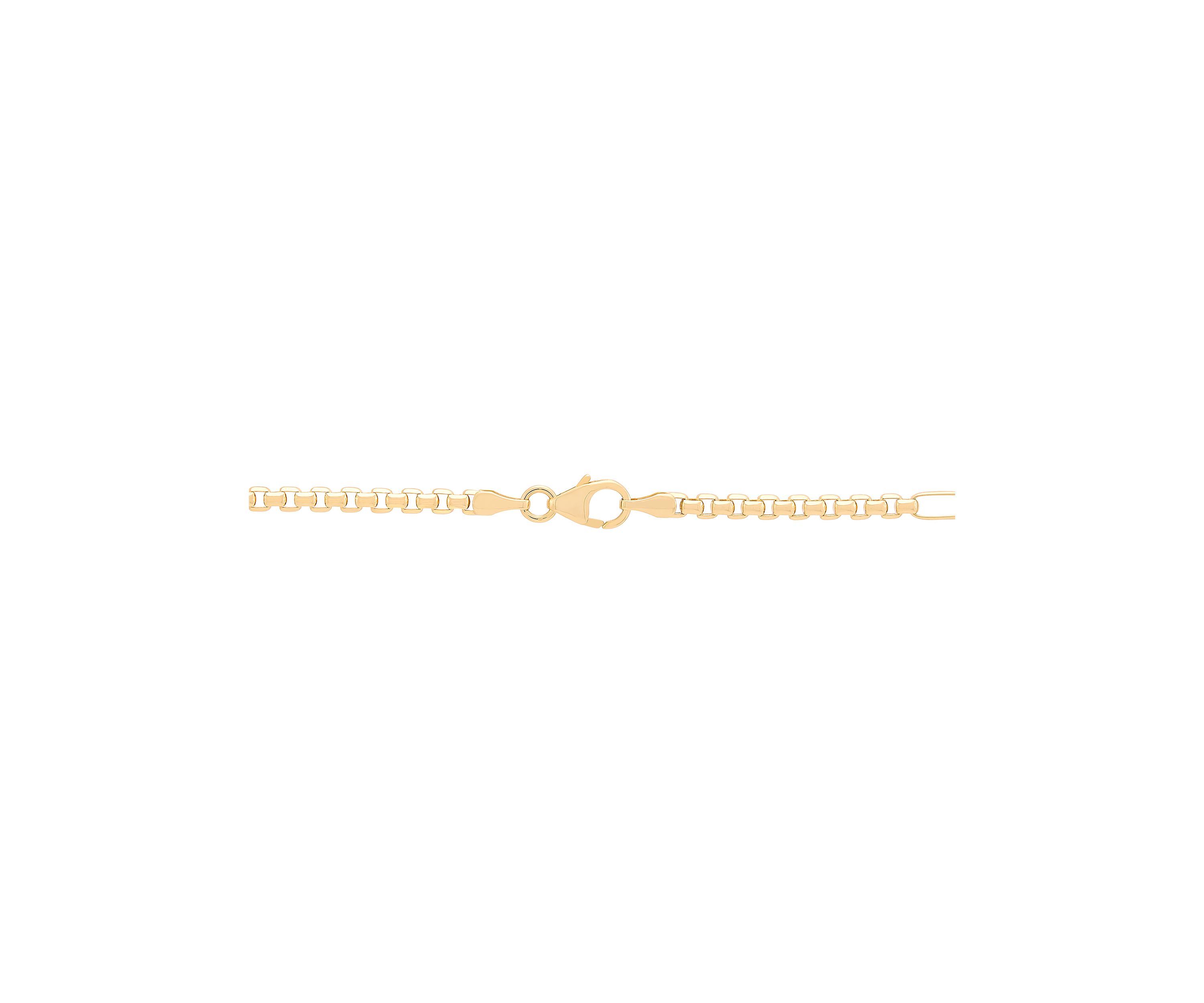 Dog Tag with 22" Paperclip Chain in 10K Yellow Gold
