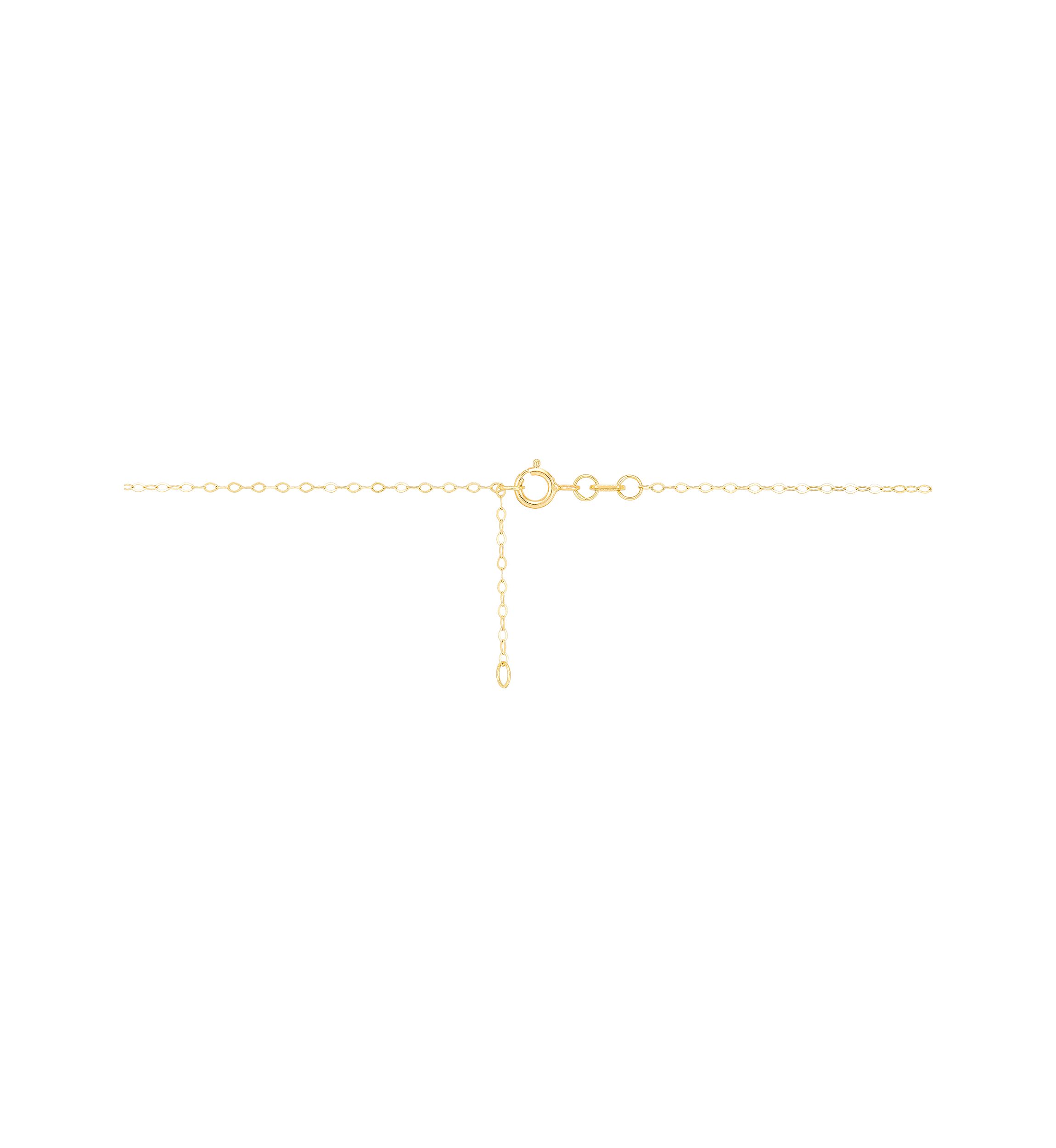 Flower Pendant Necklace with 18" Box Chain in 10K Yellow Gold