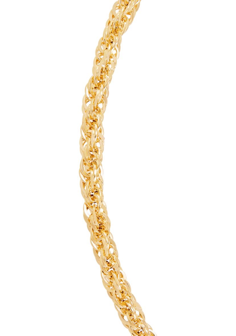 Infinity Rope Chain in 10K Yellow Gold