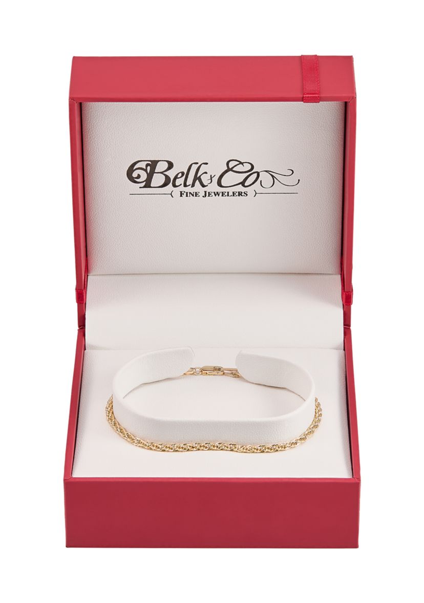 Infinity Rope Chain in 10K Yellow Gold