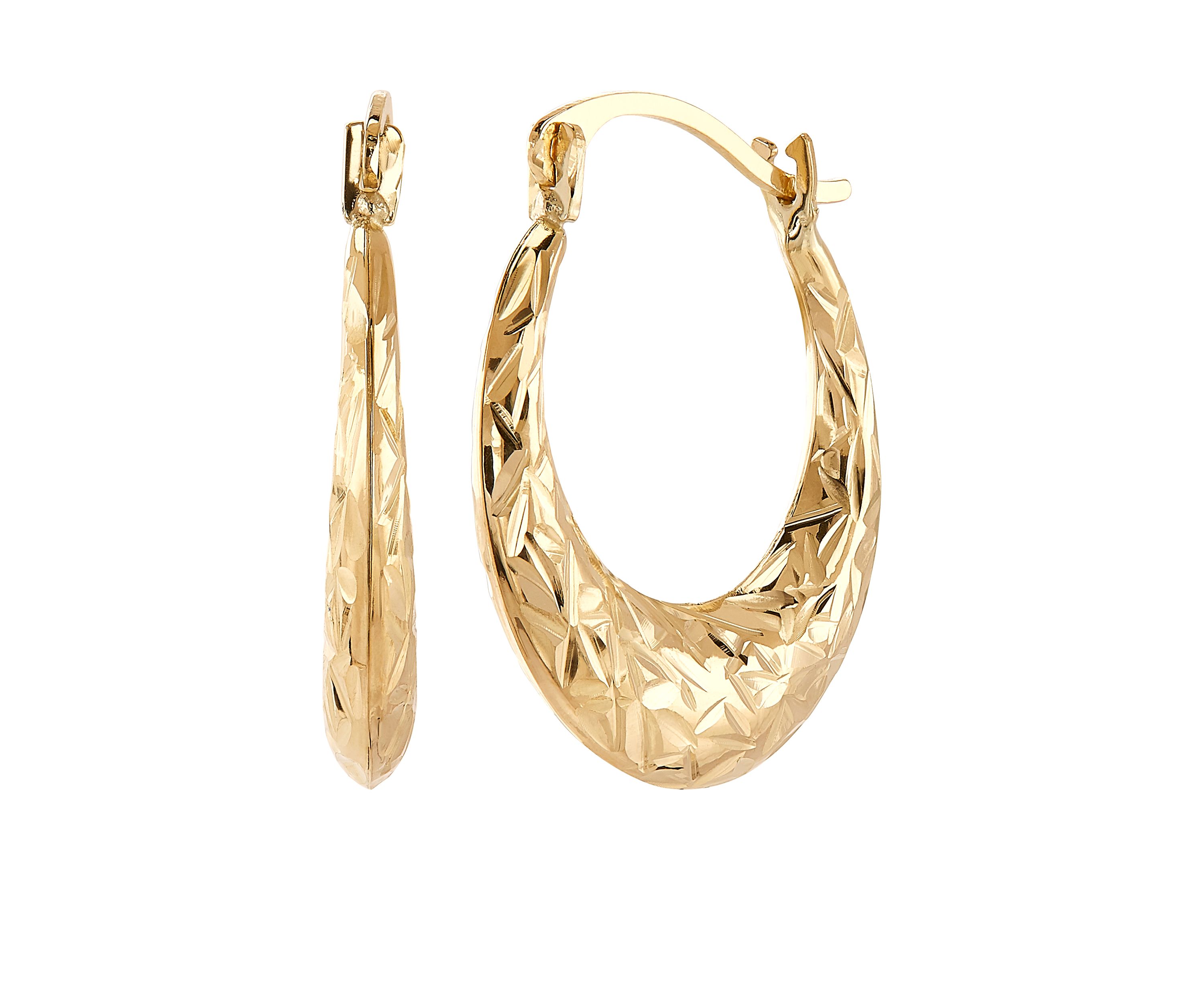 3-Piece Earring Set in 10k Yellow Gold 