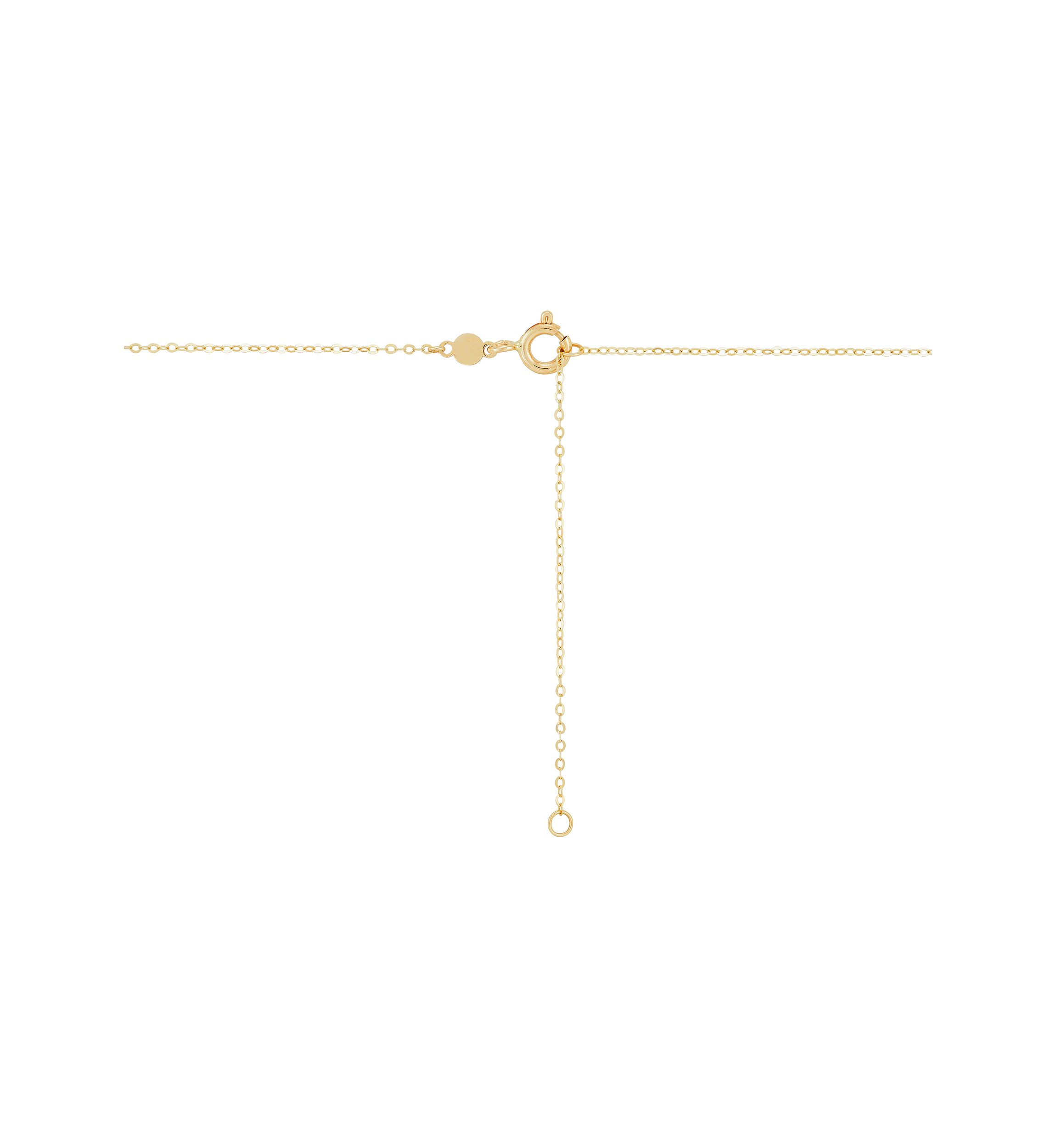 Love Knot Necklace and Earrings Set in 10K Yellow Gold