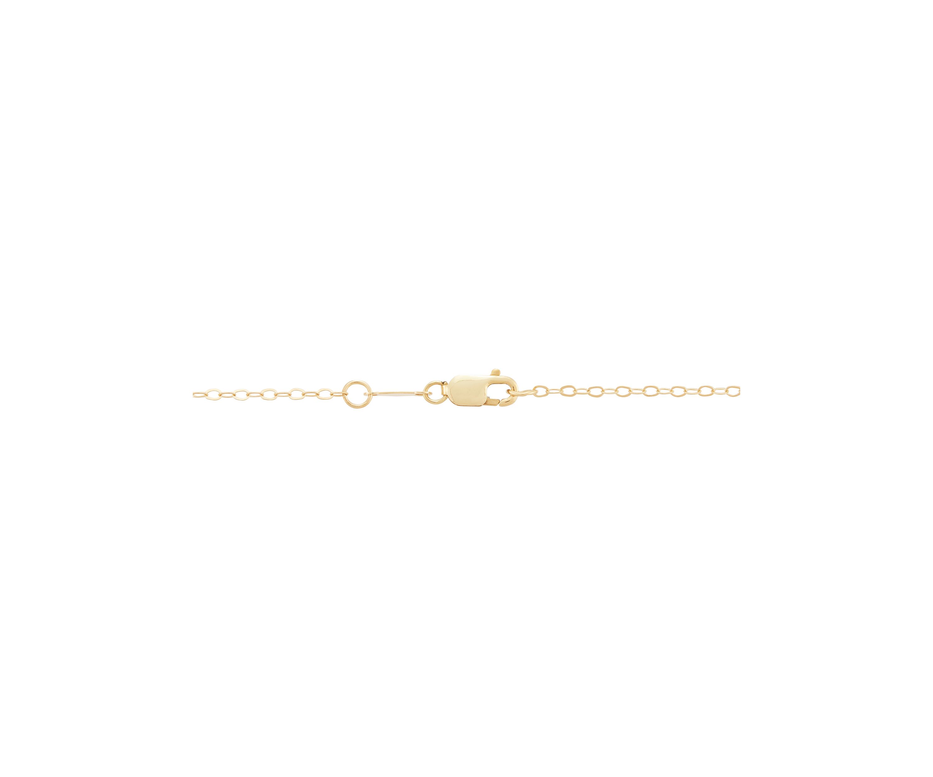 Love Knot Pendant Necklace with 18" Cable Chain in 10K Yellow Gold