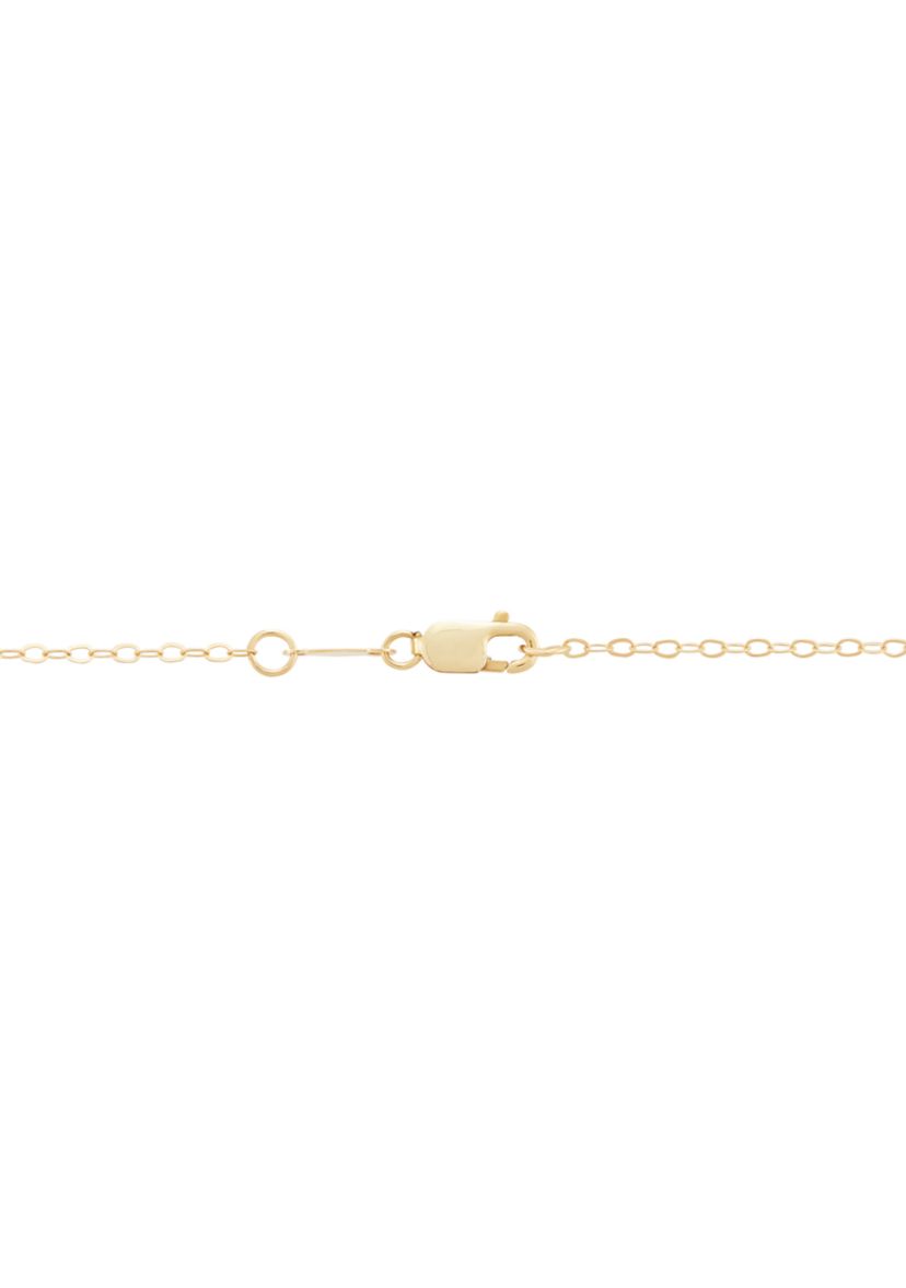 Love Knot Pendant Necklace with 18" Cable Chain in 10K Yellow Gold