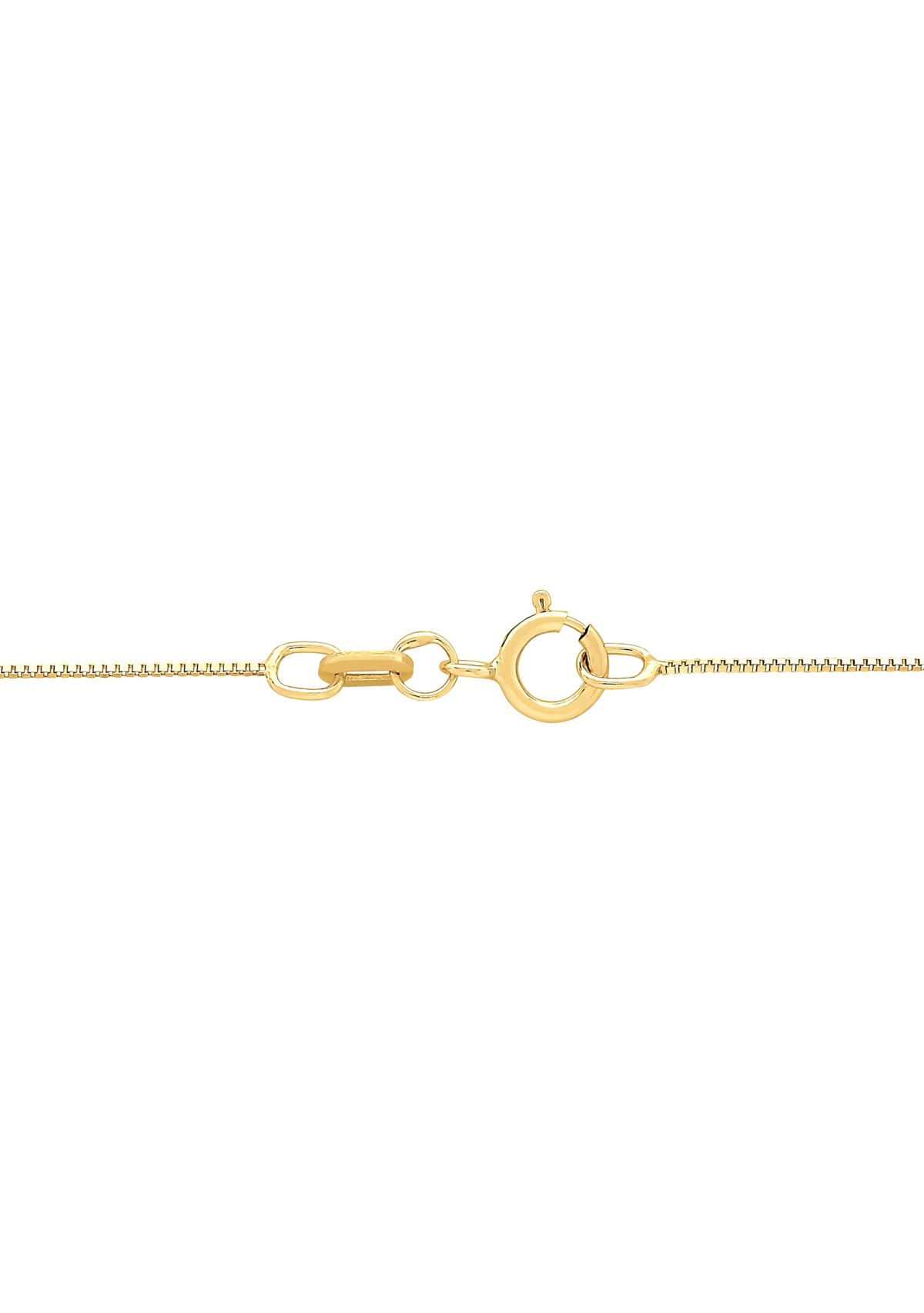 14K Yellow Gold Solid Box Chain 