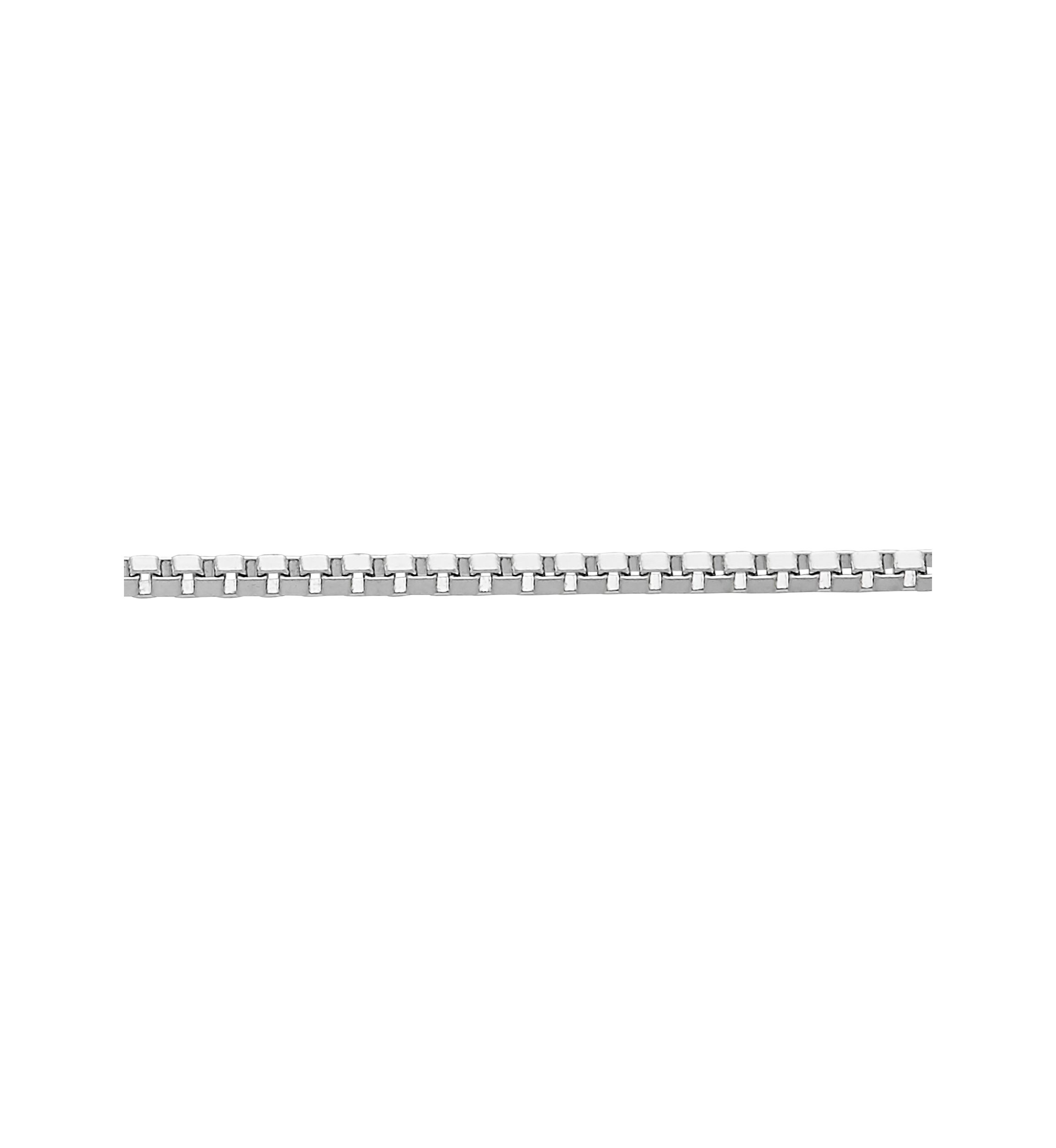14K Gold Solid Box Chain Necklace 