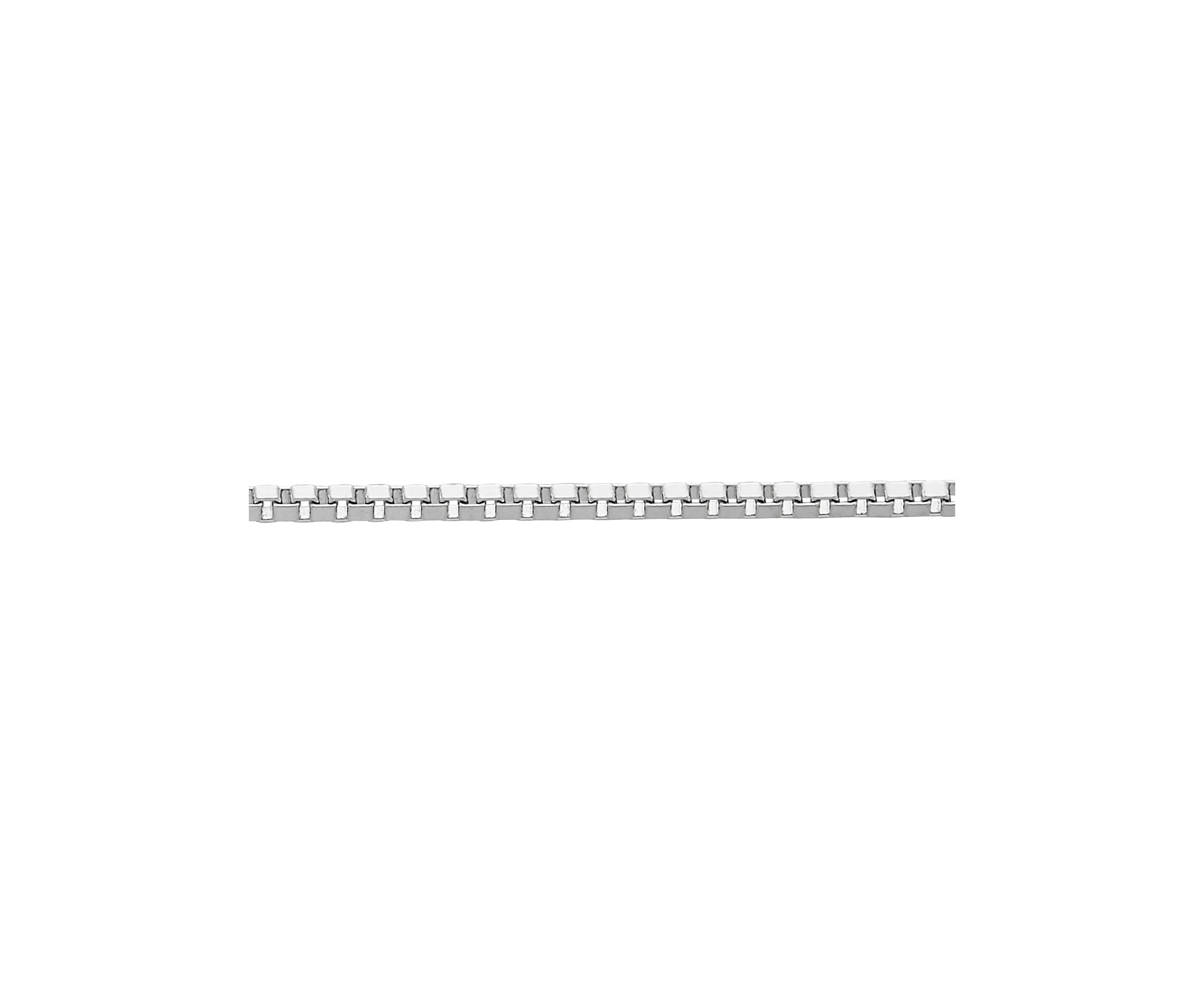 14K Gold Solid Box Chain Necklace 