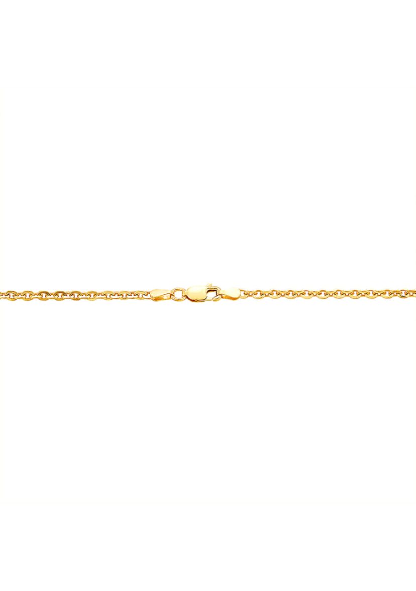 2.9 Millimeter Oval Cable Chain Necklace in Gold Over Sterling Silver