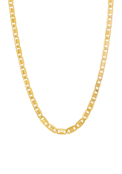 6.2 Millimeter Valentino Chain Necklace in Sterling Silver
