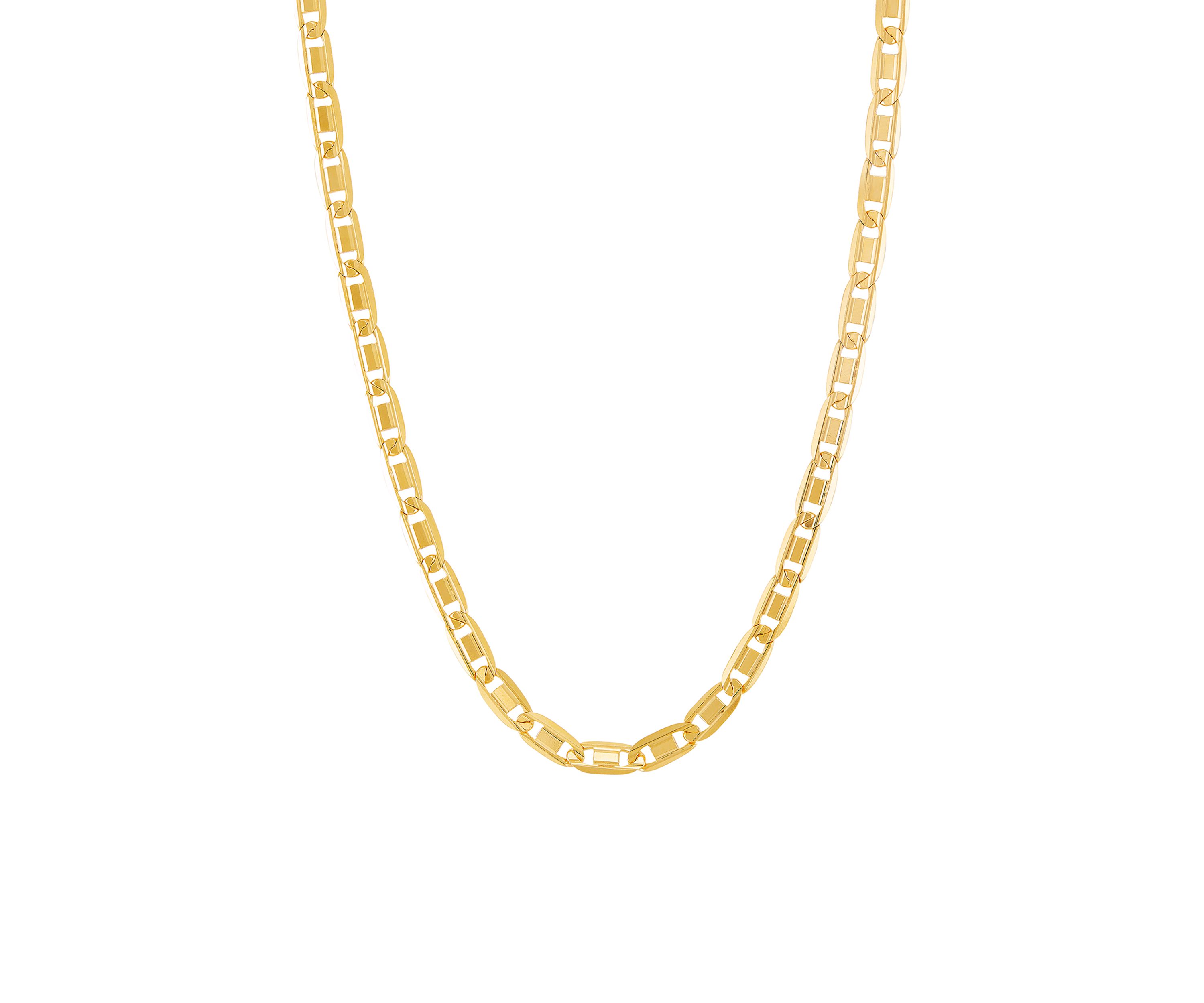 6.2 Millimeter Valentino Chain Necklace in Sterling Silver