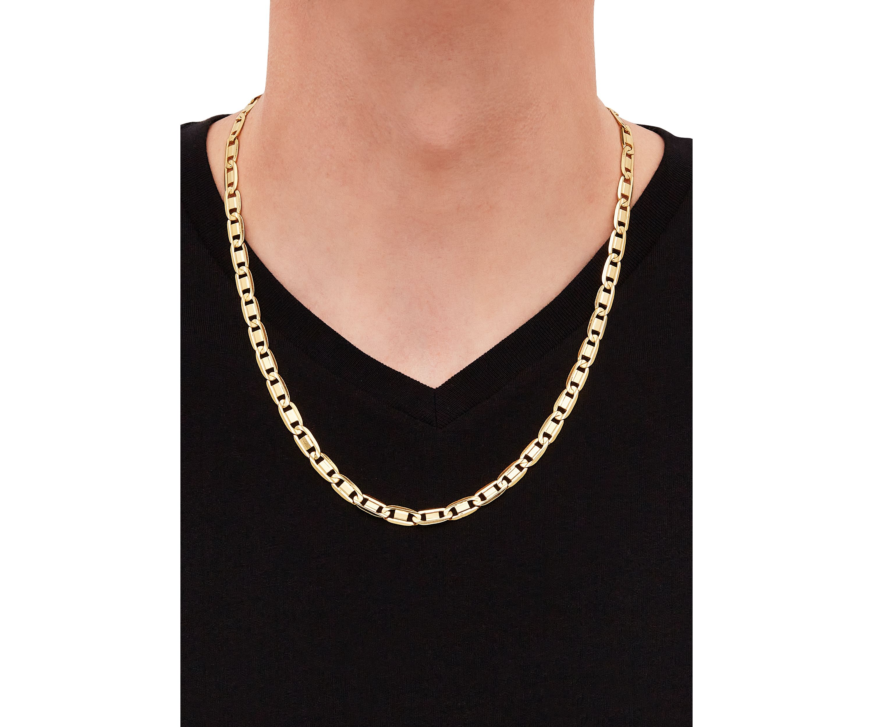 6.2 Millimeter Valentino Chain Necklace in Sterling Silver