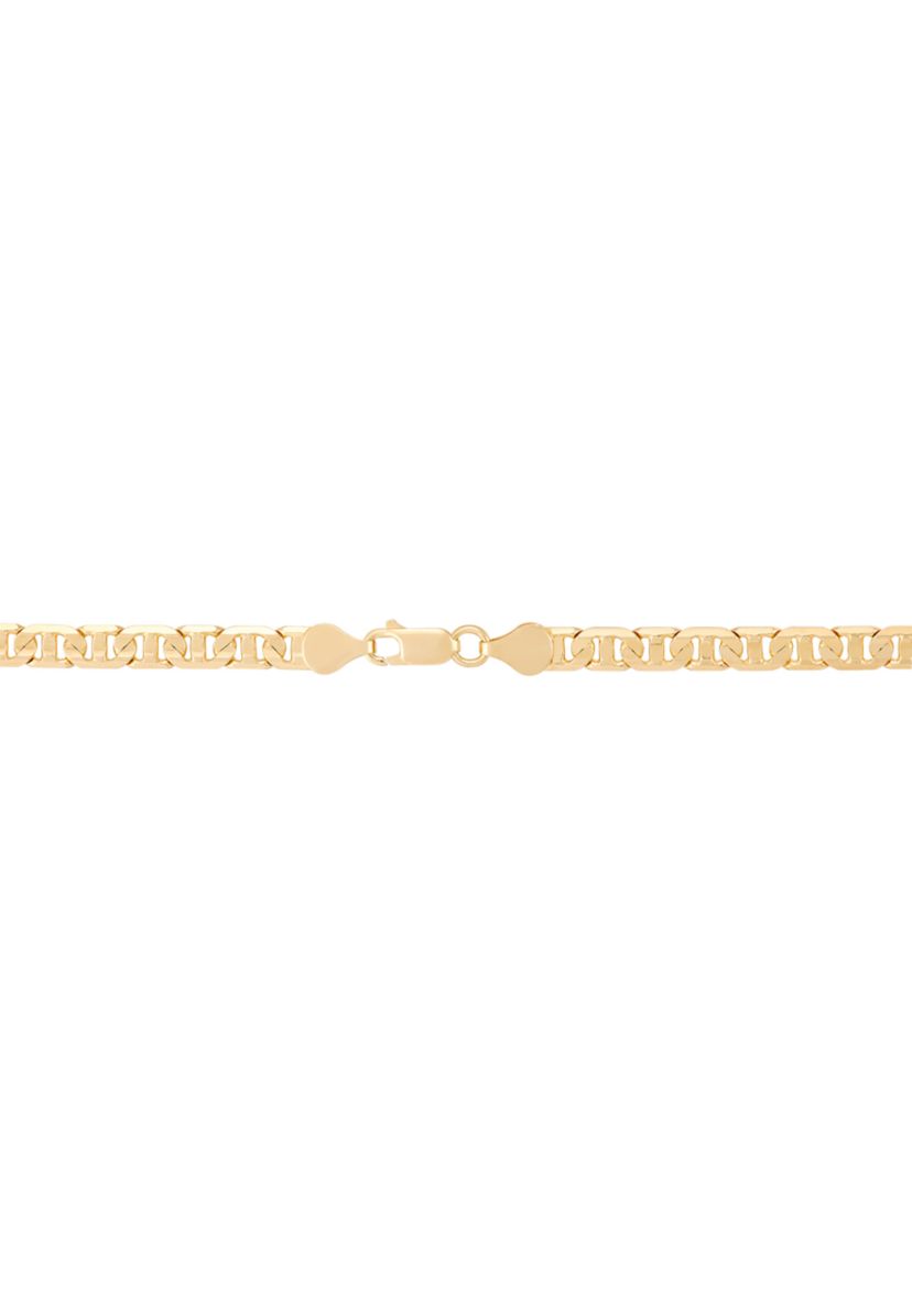 Solid Marina Chain Necklace in Sterling Silver