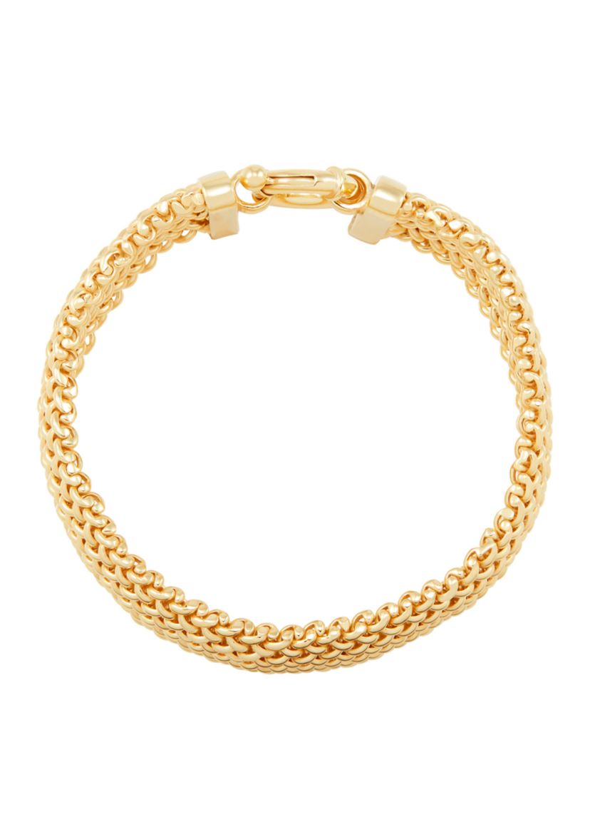 Hollow Domed Woven Bracelet