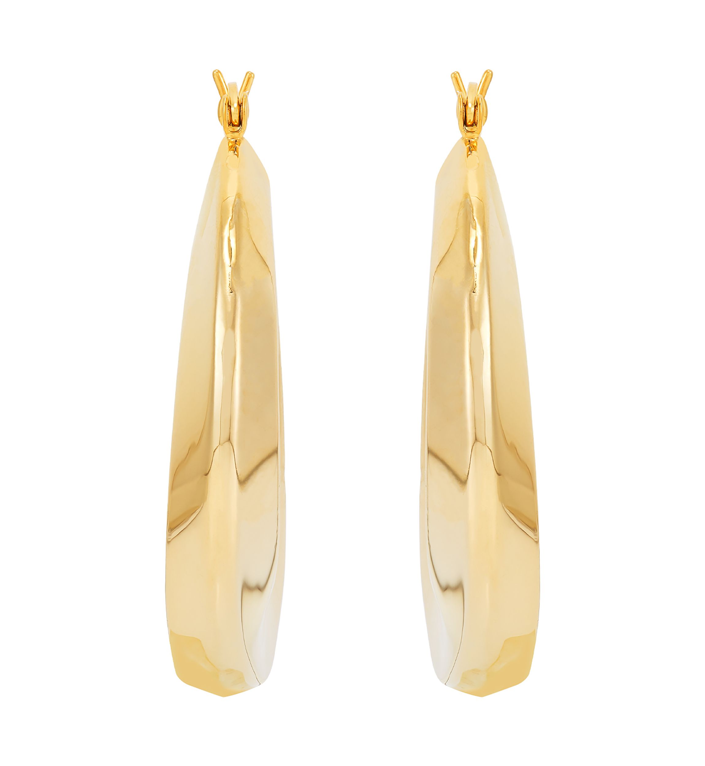 Circle Round Hoop Earrings 