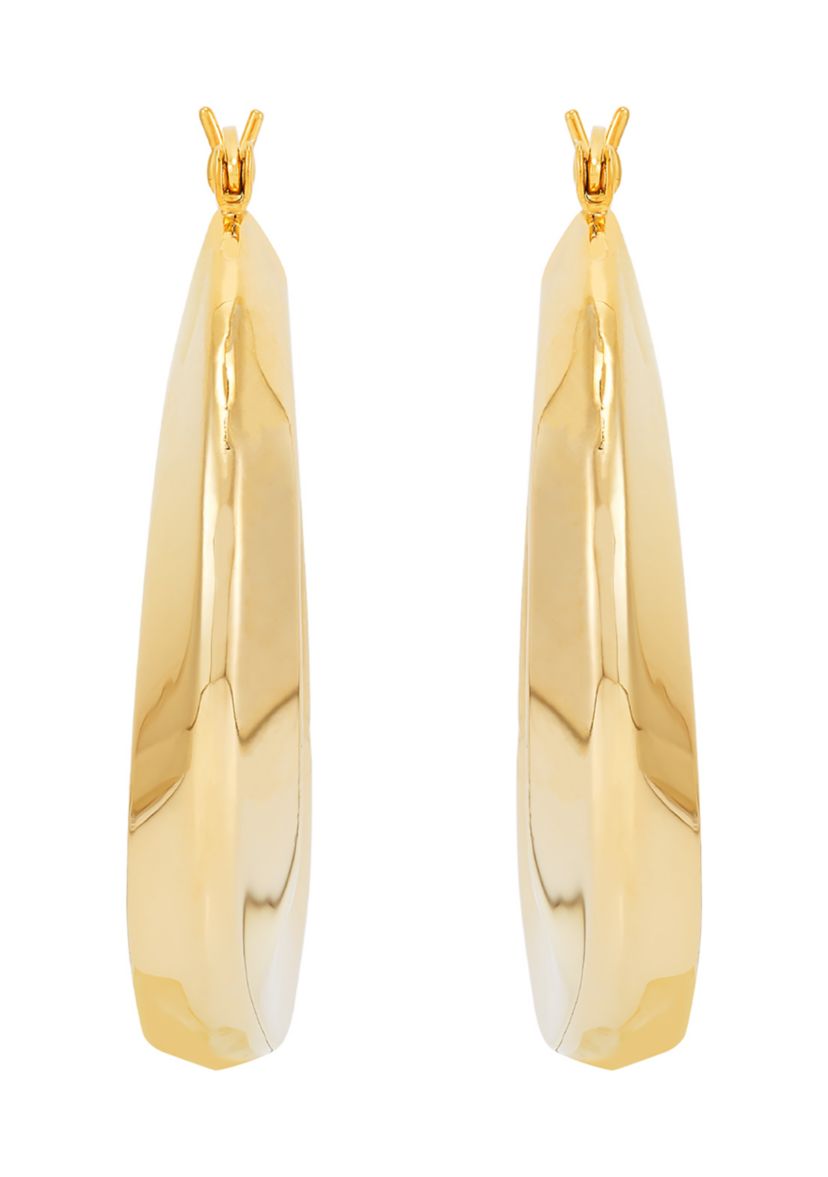Circle Round Hoop Earrings 