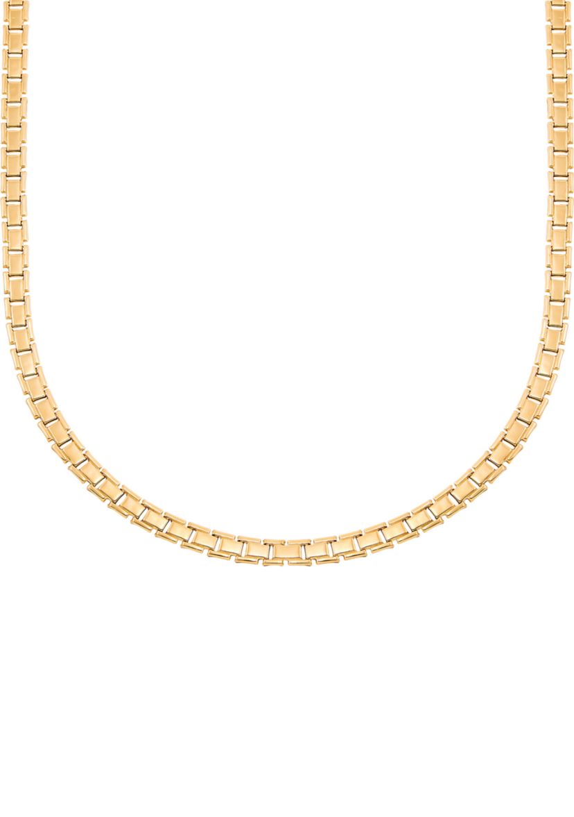 Heavy Hollow Panther Stampato Necklace