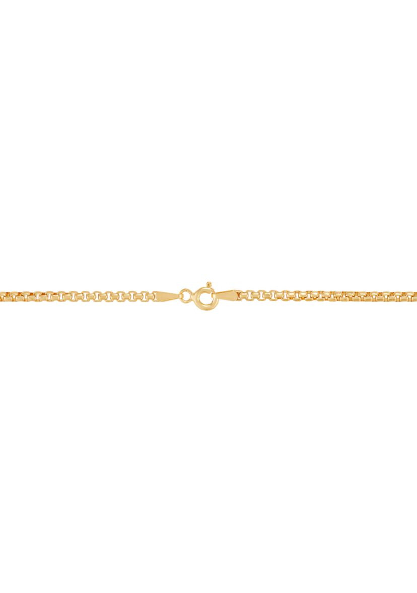 Mens Huggest Large Cross Pendant with 22" Box Chain